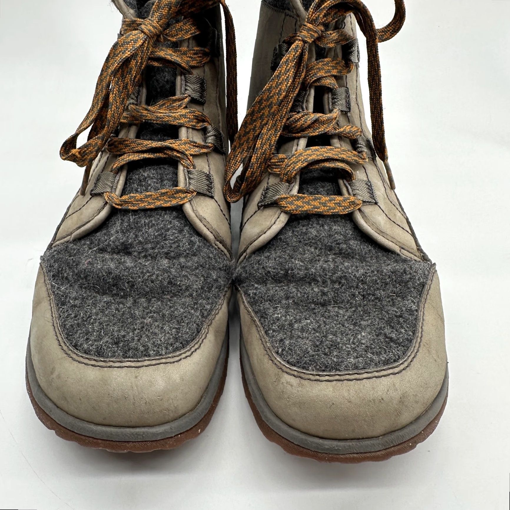 Chaco Chaco Boots Womens 10 Gray Nickel Fleece Lined Ankle Winter Snow Boot J150184 Size L / US 10 / IT 46 - 3 Thumbnail