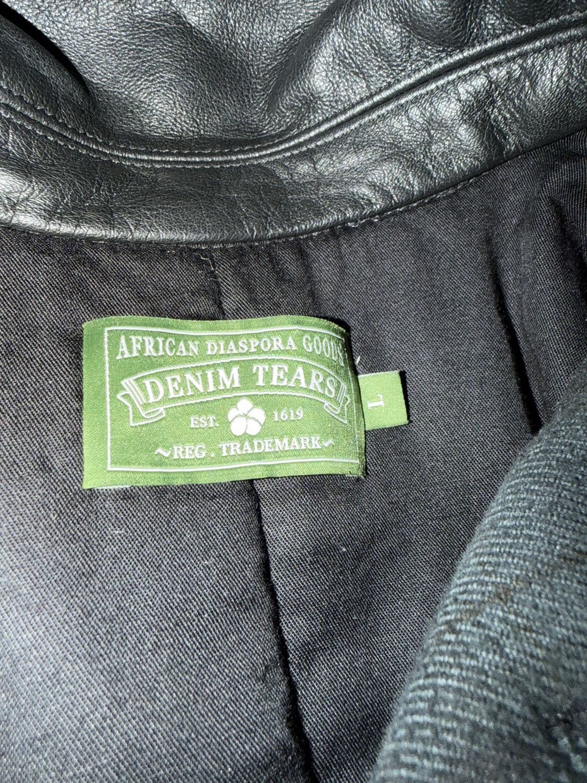 DENIM TEARS × Our Legacy DENIM TEARS OUR LEGACY LEATHER FLANNEL Size US L / EU 52-54 / 3 - 2 Thumbnail
