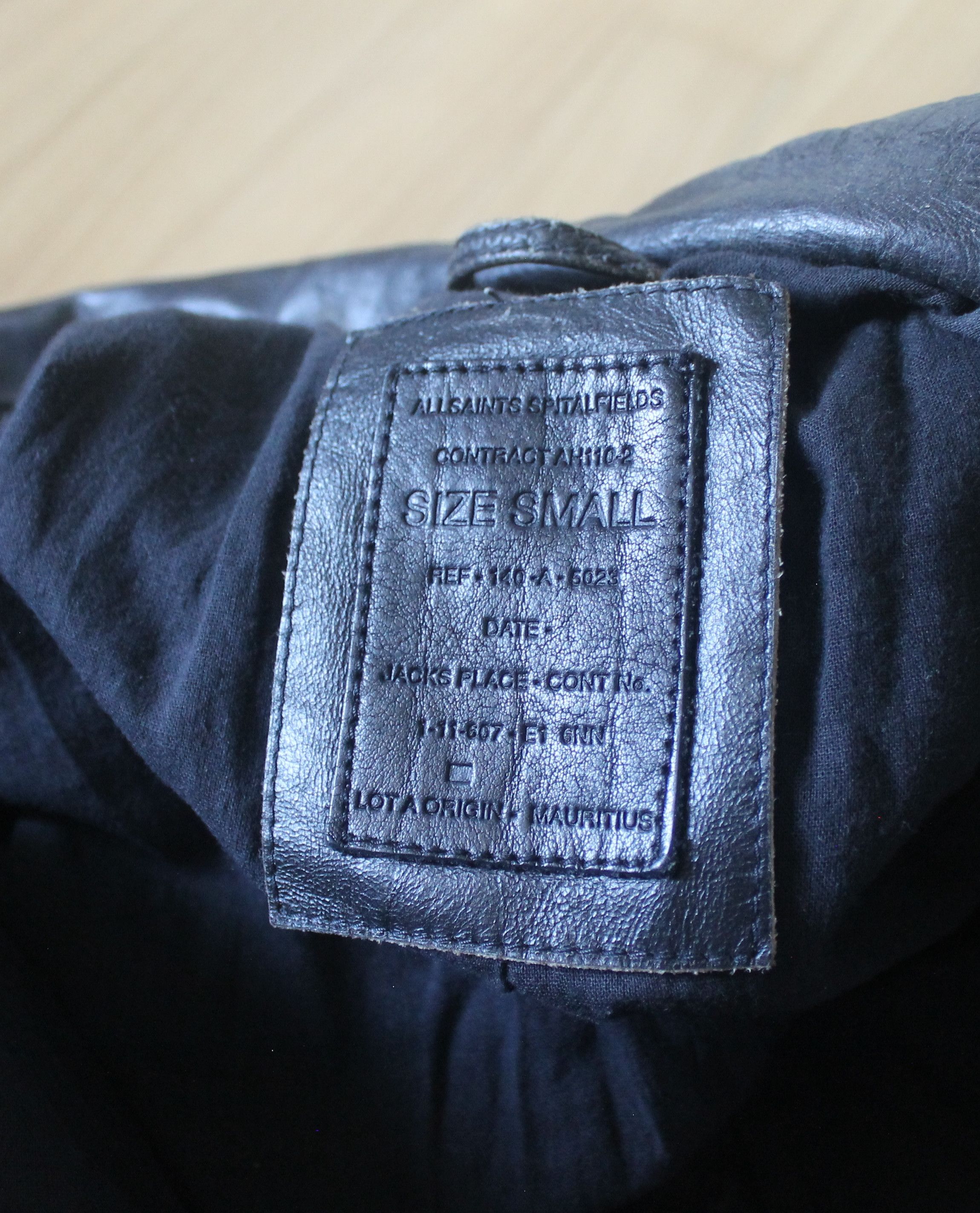 Allsaints MSRP $695 Allsaints Raid Biker Jacket Cracked Leather Size US S / EU 44-46 / 1 - 11 Thumbnail