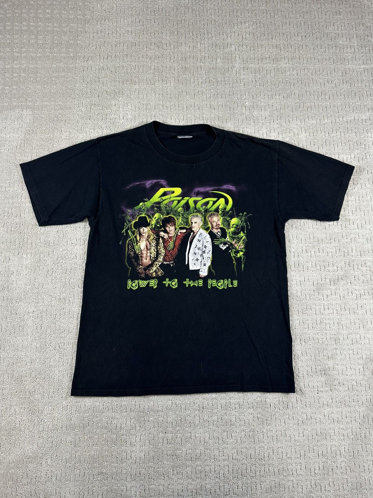 Band Tees Vintage Poison Rock Band Tee Size US L / EU 52-54 / 3 - 1 Thumbnail