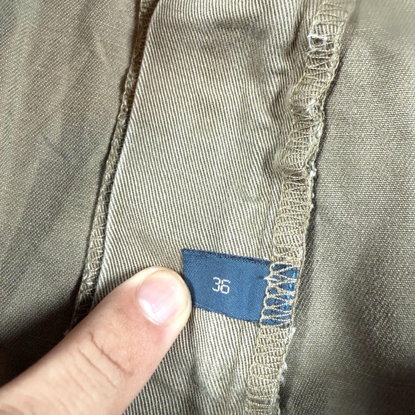 Polo Ralph Lauren VINTAGE Polo Ralph Lauren Chino Shorts Mens 34 Khaki Beige Cargo Loose 90s Mens Size US S / EU 44-46 / 1 - 5 Thumbnail