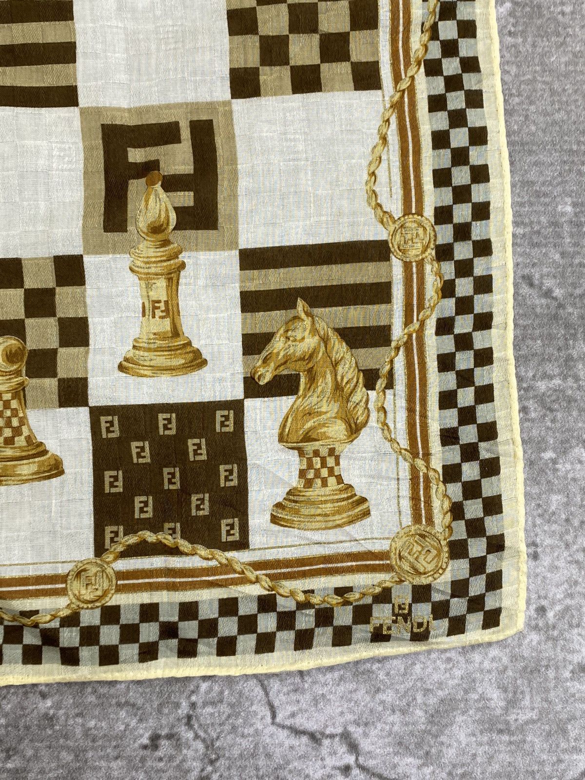 Fendi Fendi Handkerchief / Bandana / Neckerchief Size ONE SIZE - 7 Thumbnail
