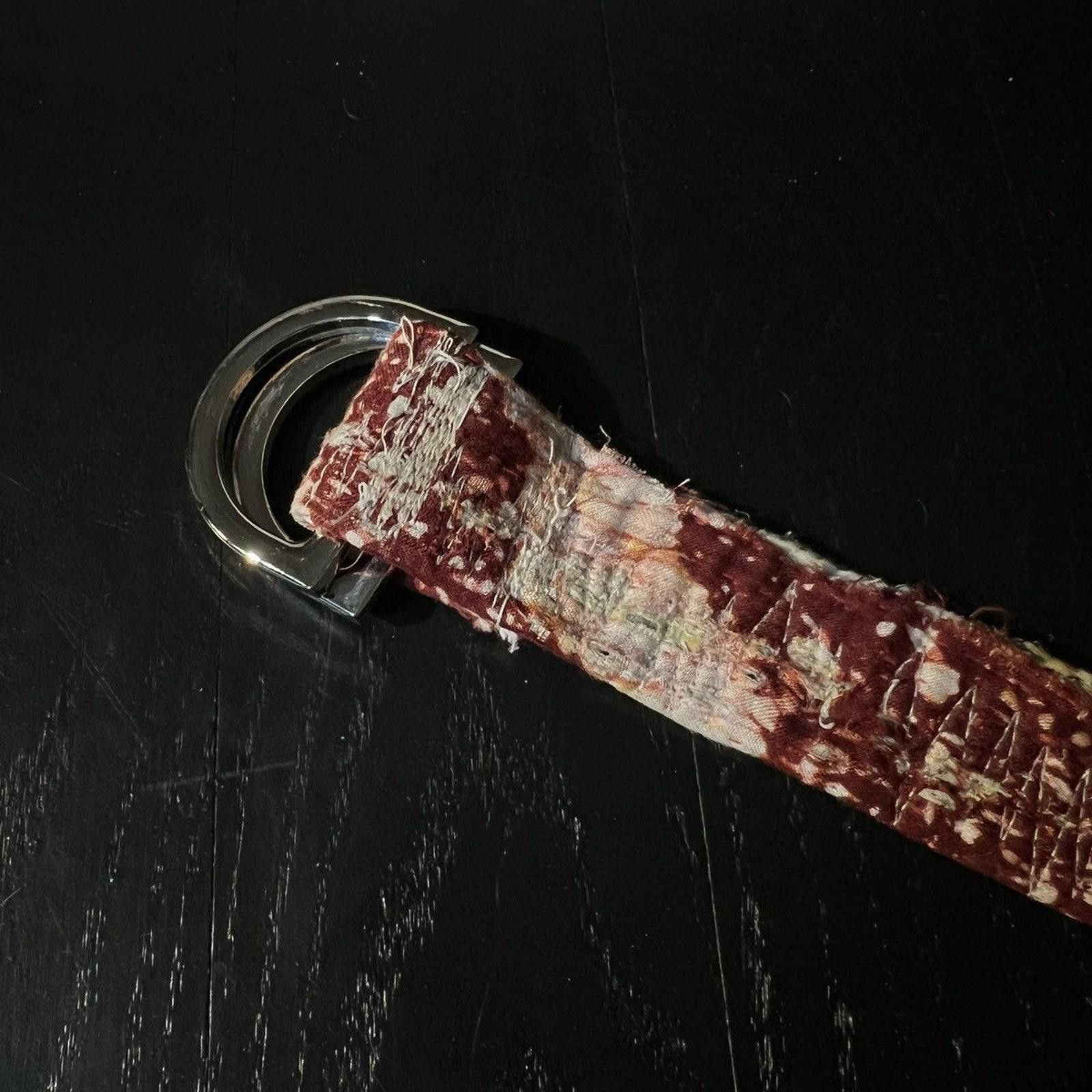 Ends Repair Ends Repair Red Boro D-Ring Belt Size ONE SIZE - 2 Thumbnail