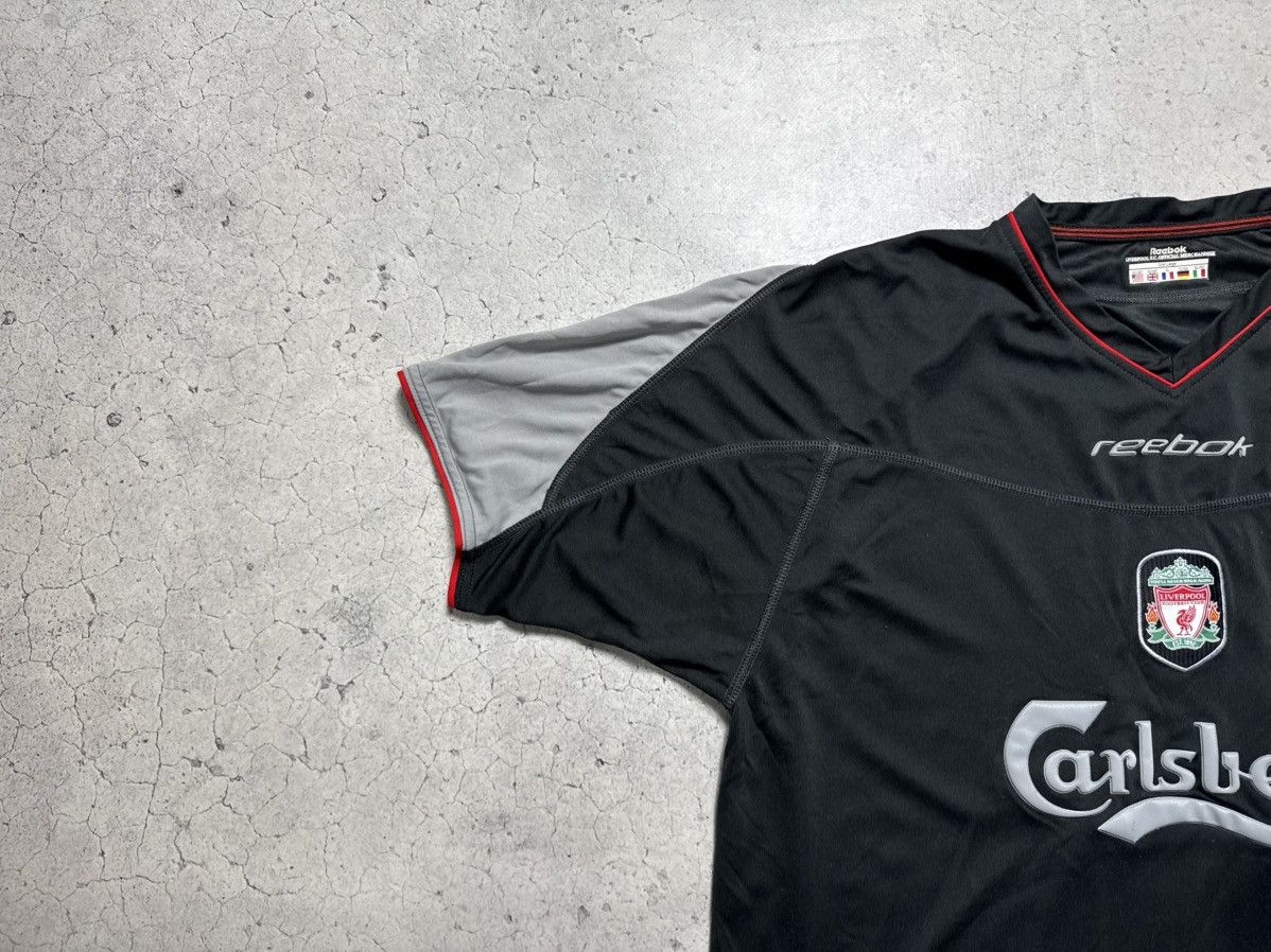 Reebok Reebok FC Liverpool 2002/2003 Vintage Training Soccer Jersey Size US XL / EU 56 / 4 - 3 Thumbnail