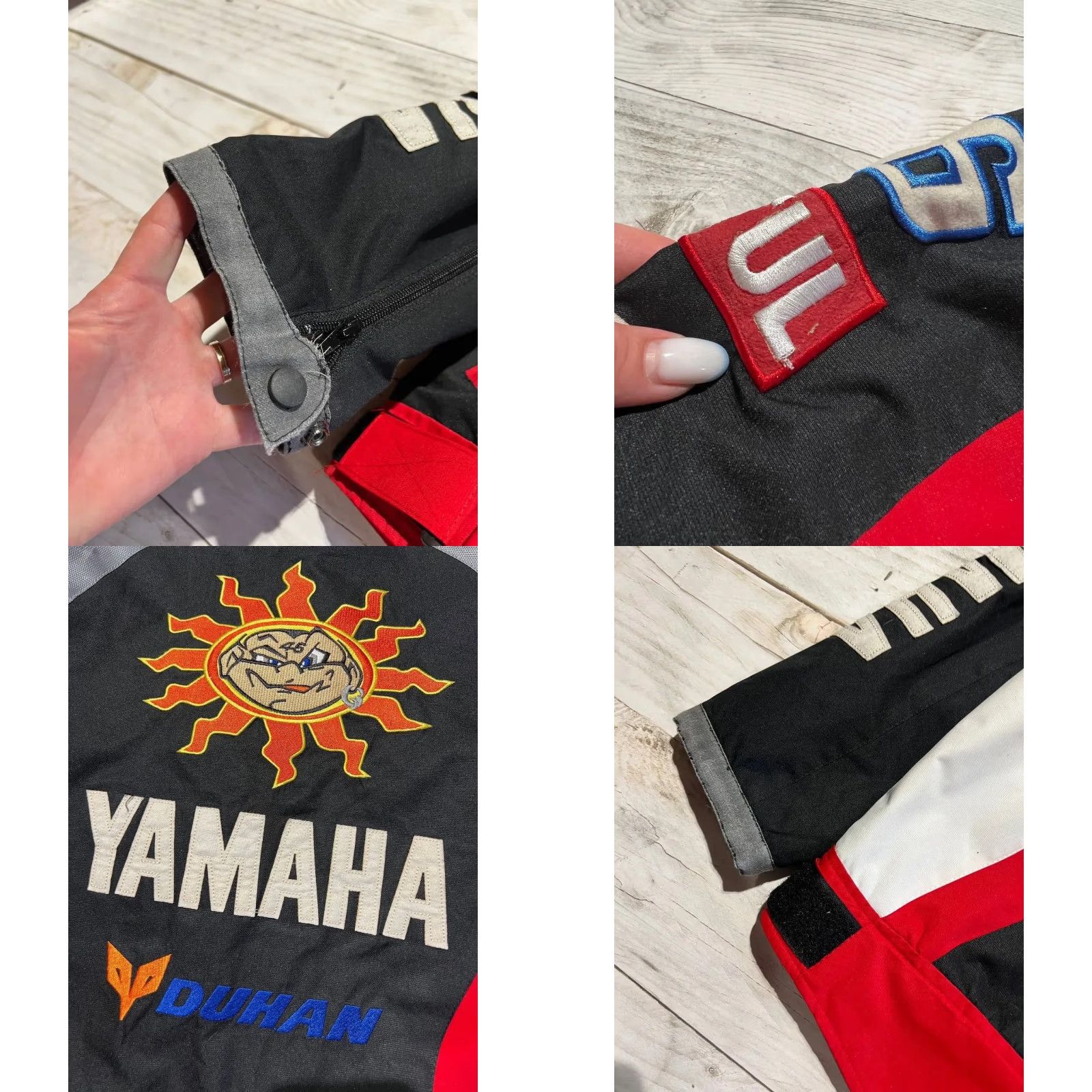 Yamaha VINTAGE Yamaha Racing Moto Jacket Duhan 46 Big Logo Y2K Men Size L Black Jacket Mens Size US L / EU 52-54 / 3 - 9 Thumbnail