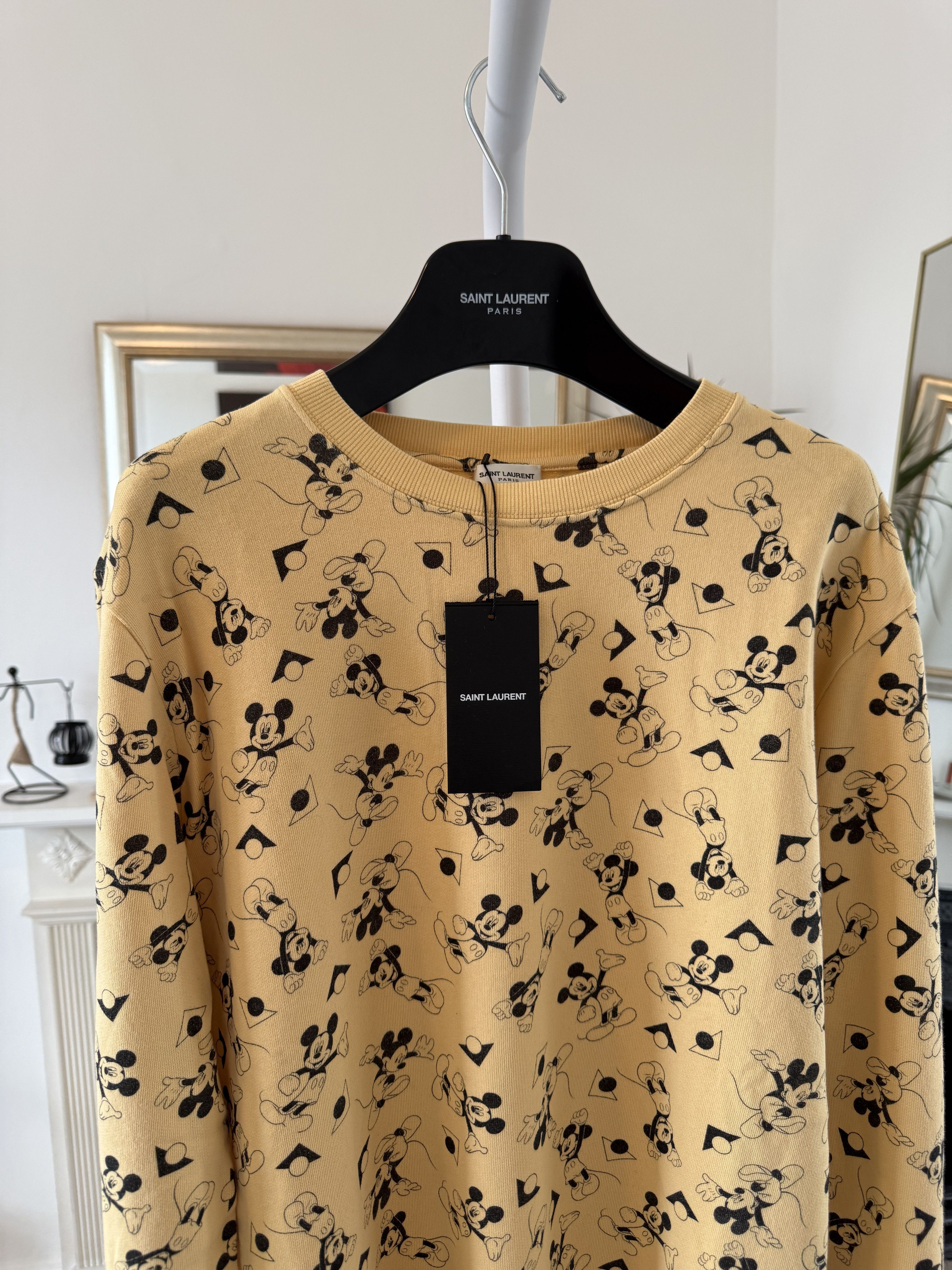 Saint Laurent Paris Saint Laurent x Disney Mickey Mouse Sweater Size US S / EU 44-46 / 1 - 6 Thumbnail
