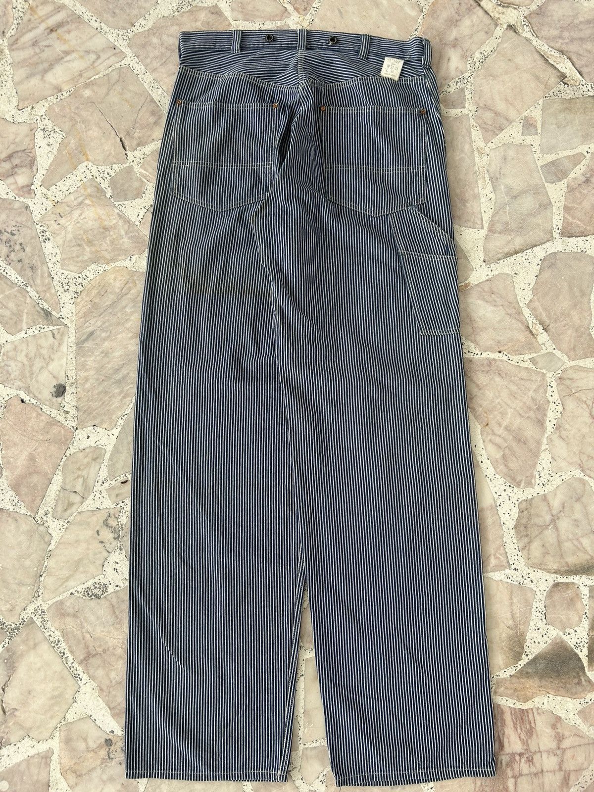 Sugar Cane Sugarcane Vintage Union Made Stripe Denim Size US 34 / EU 50 - 2 Thumbnail