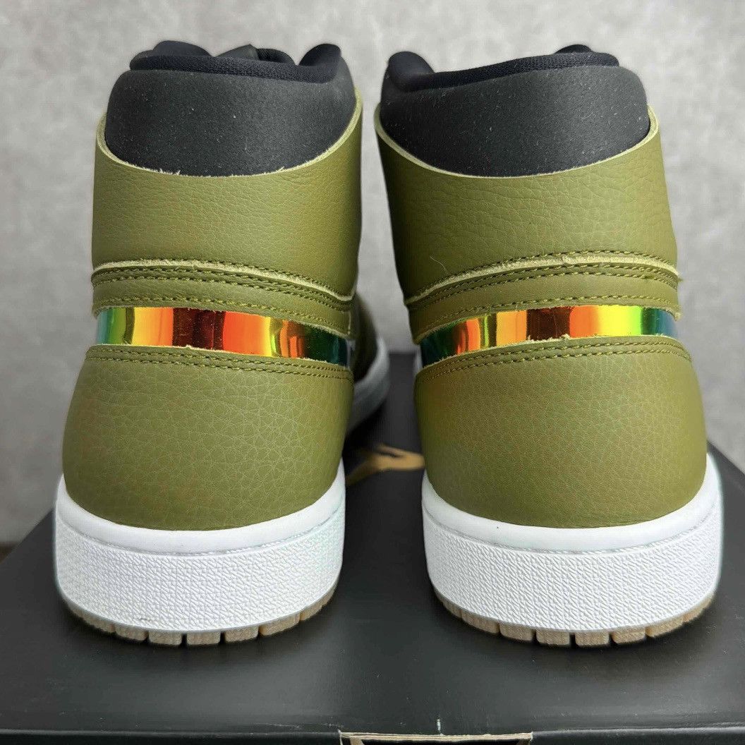 Jordan Brand NEW Air Jordan 1 Retro High Nouveau Militia Green 819176-306 Size US 12.5 / EU 45-46 - 6 Thumbnail