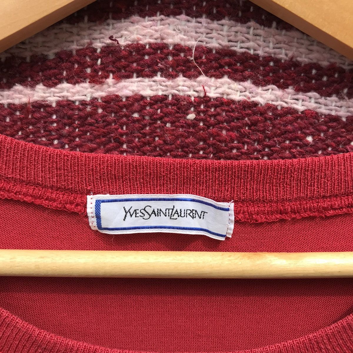 Vintage Vintage Yves Saint Lauren Embroidery Logo Shirt YSL Luxury Size US L / EU 52-54 / 3 - 10 Thumbnail