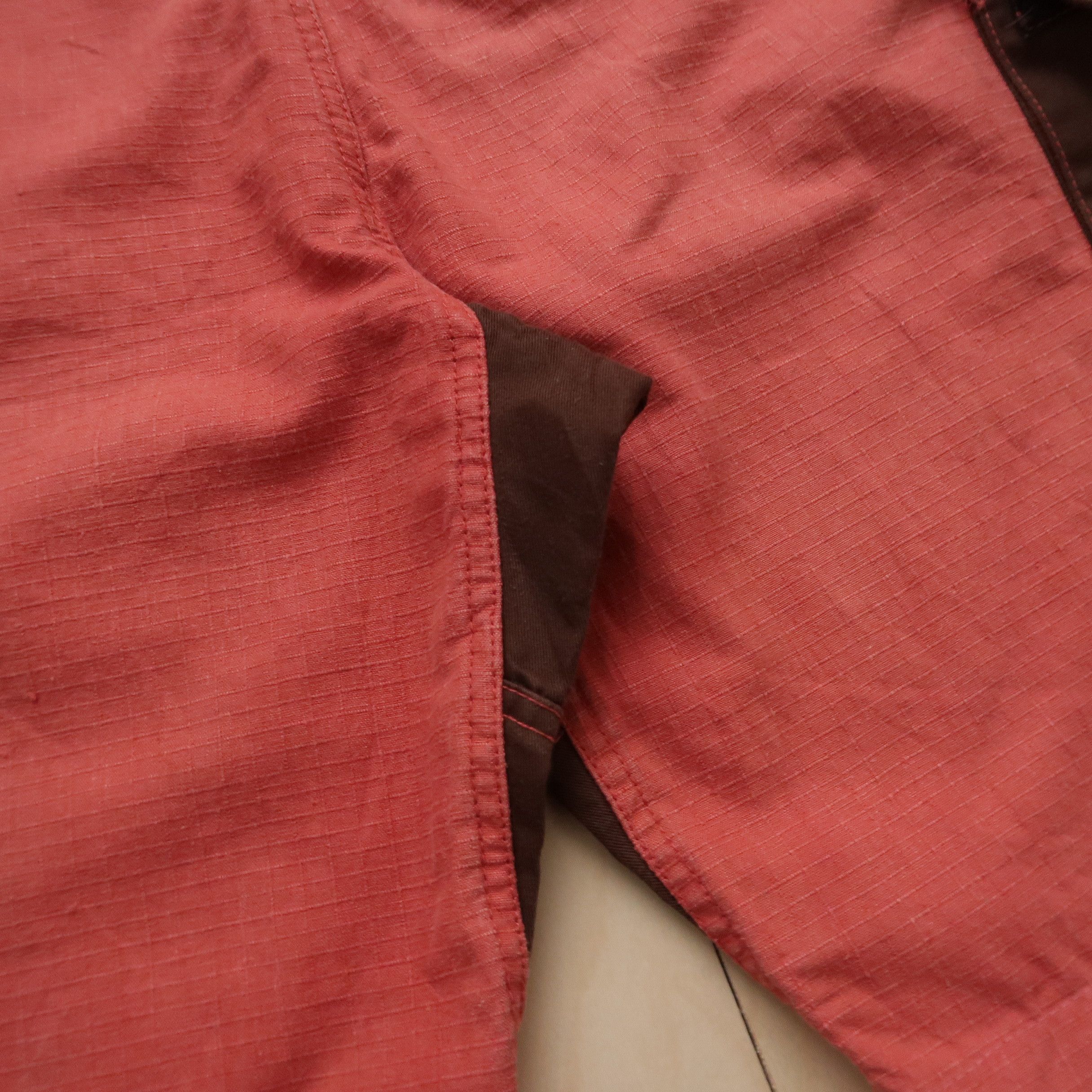 Manastash VTG 90s Manastash USA Hemp Cargo Military Patchwork Shorts Size US 33 - 17 Thumbnail