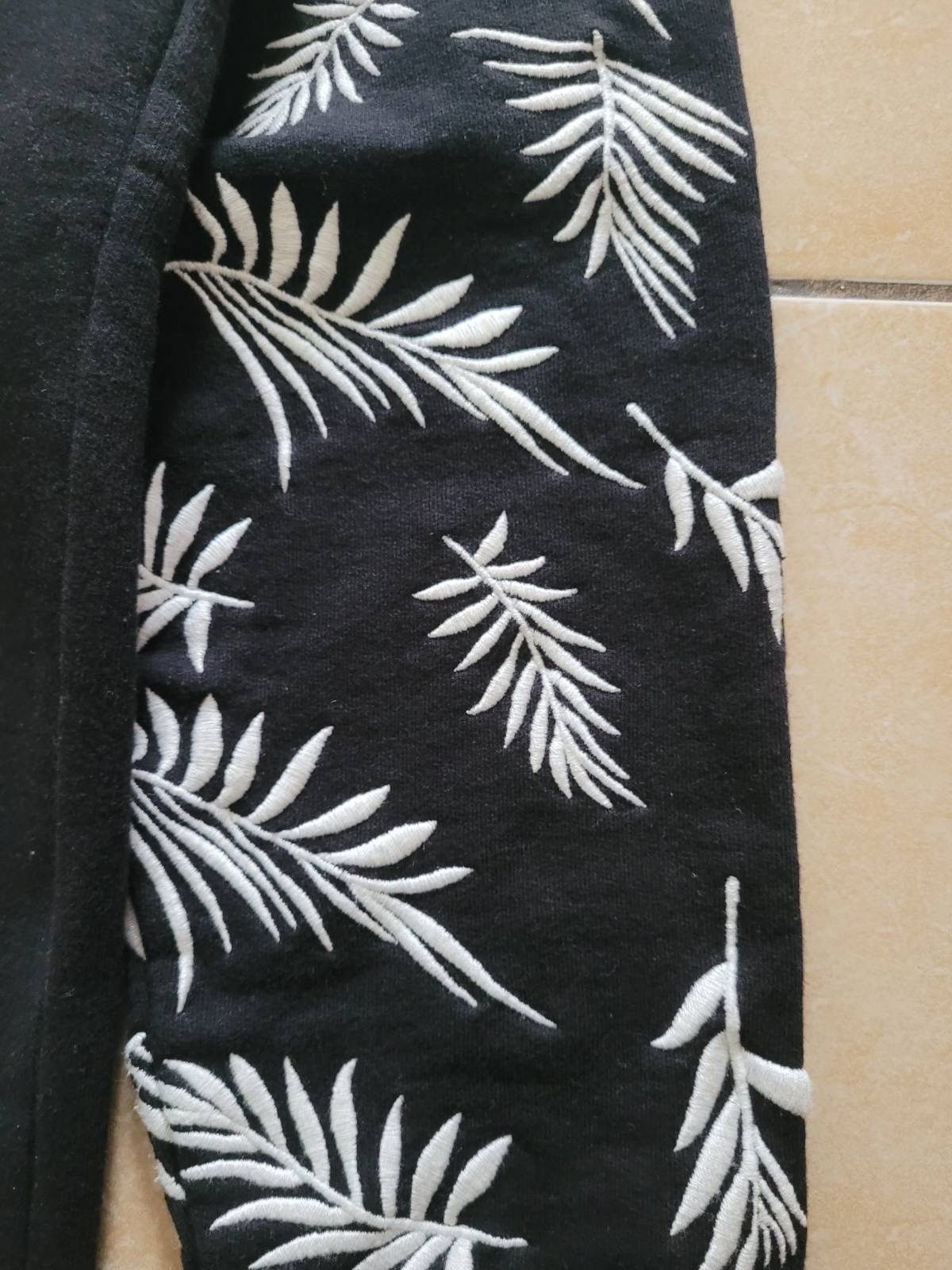 Our Legacy aw14 Black emb plants Sweatshirt