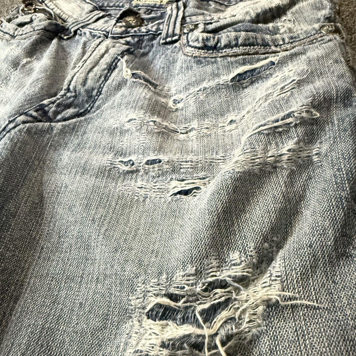 Affliction × If Six Was Nine 🔥🇯🇵 Japanese Seditionaries Bootcut Crash Denim Size US 32 / EU 48 - 10 Thumbnail