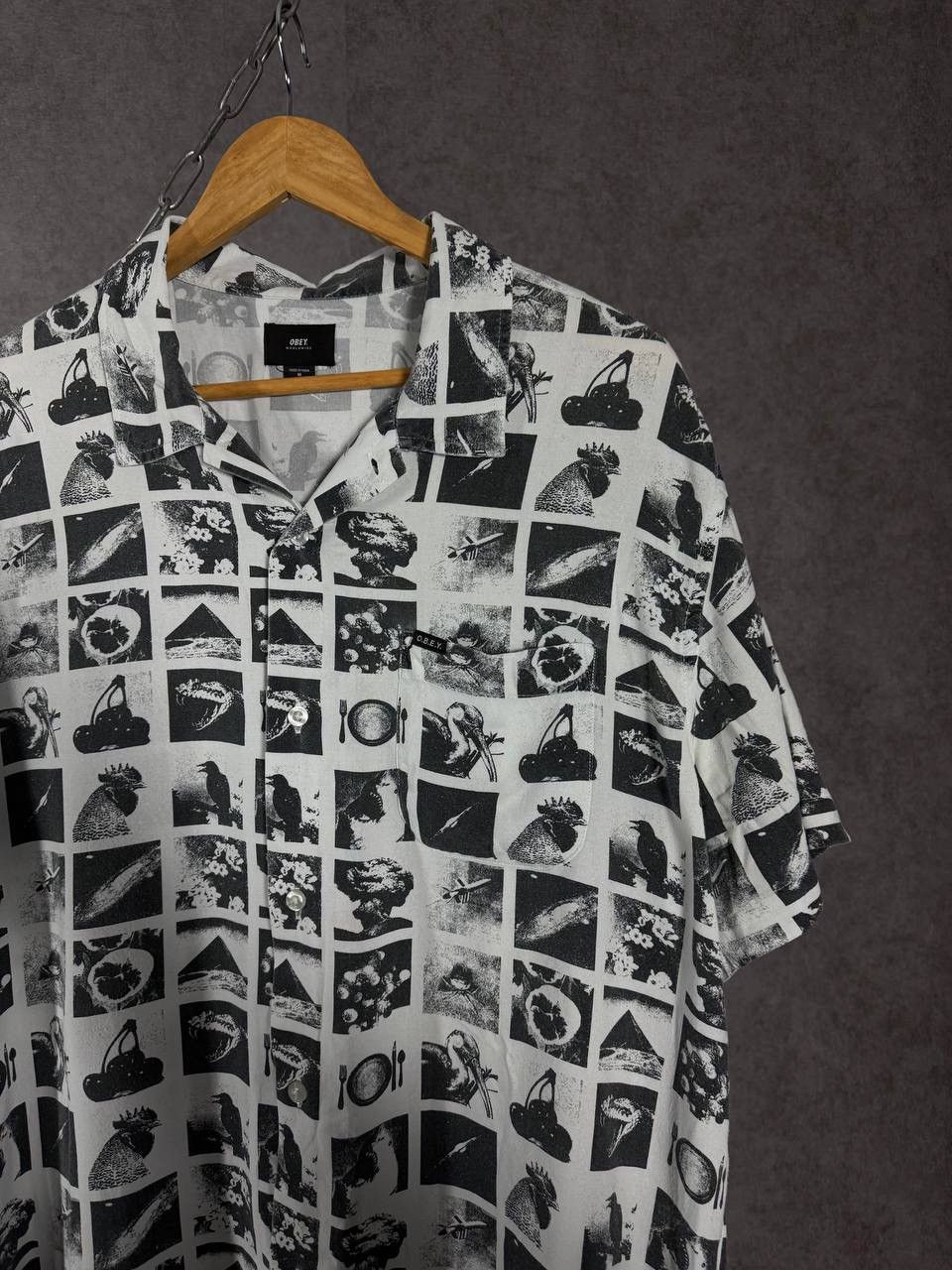 Obey Obey art designer streetwear shirt Size US M / EU 48-50 / 2 - 2 Thumbnail