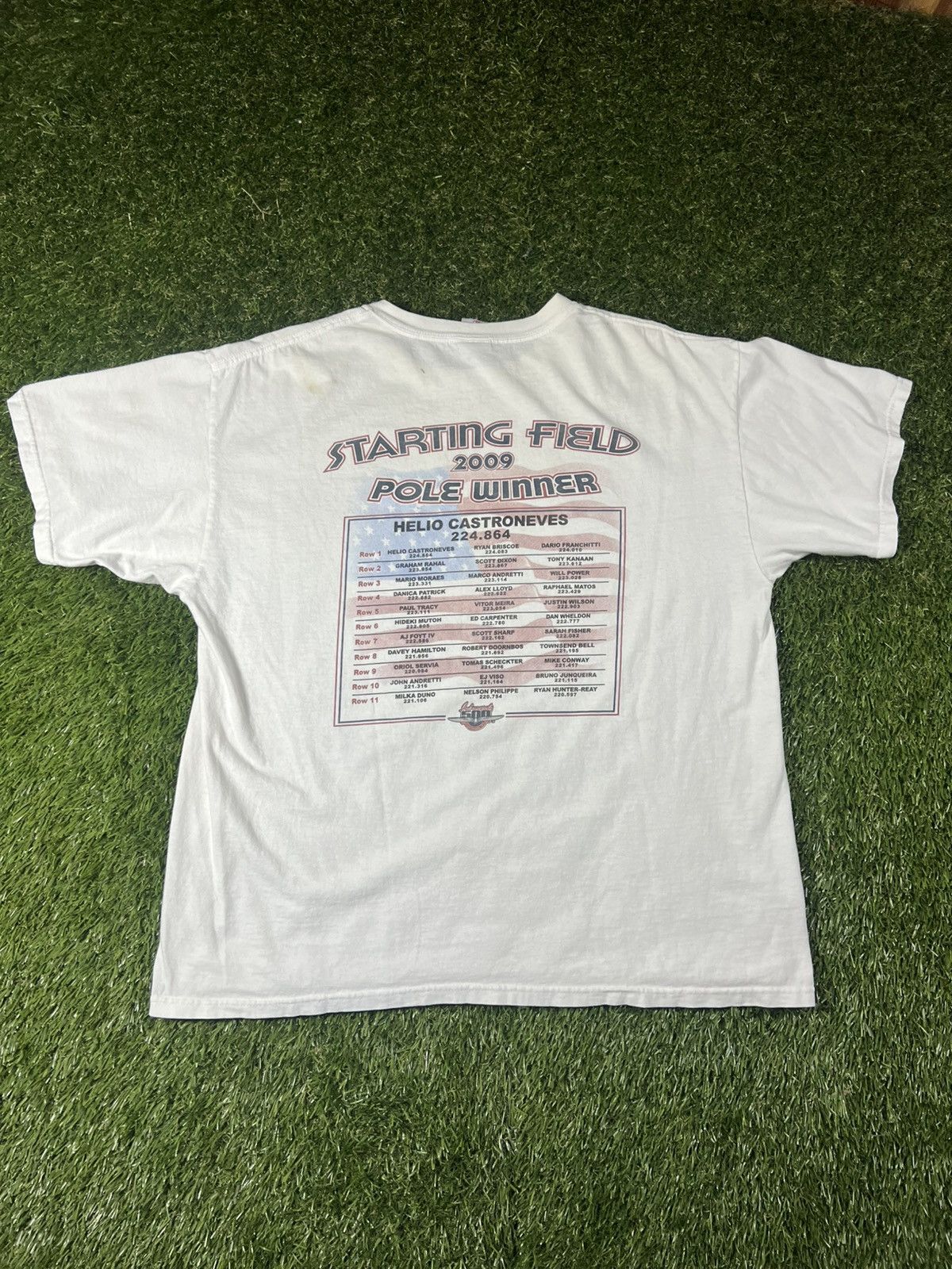 NASCAR Vintage Y2k Indianapolis 500 Indy Race Car USA NASCAR Tee Size US XL / EU 56 / 4 - 2 Thumbnail