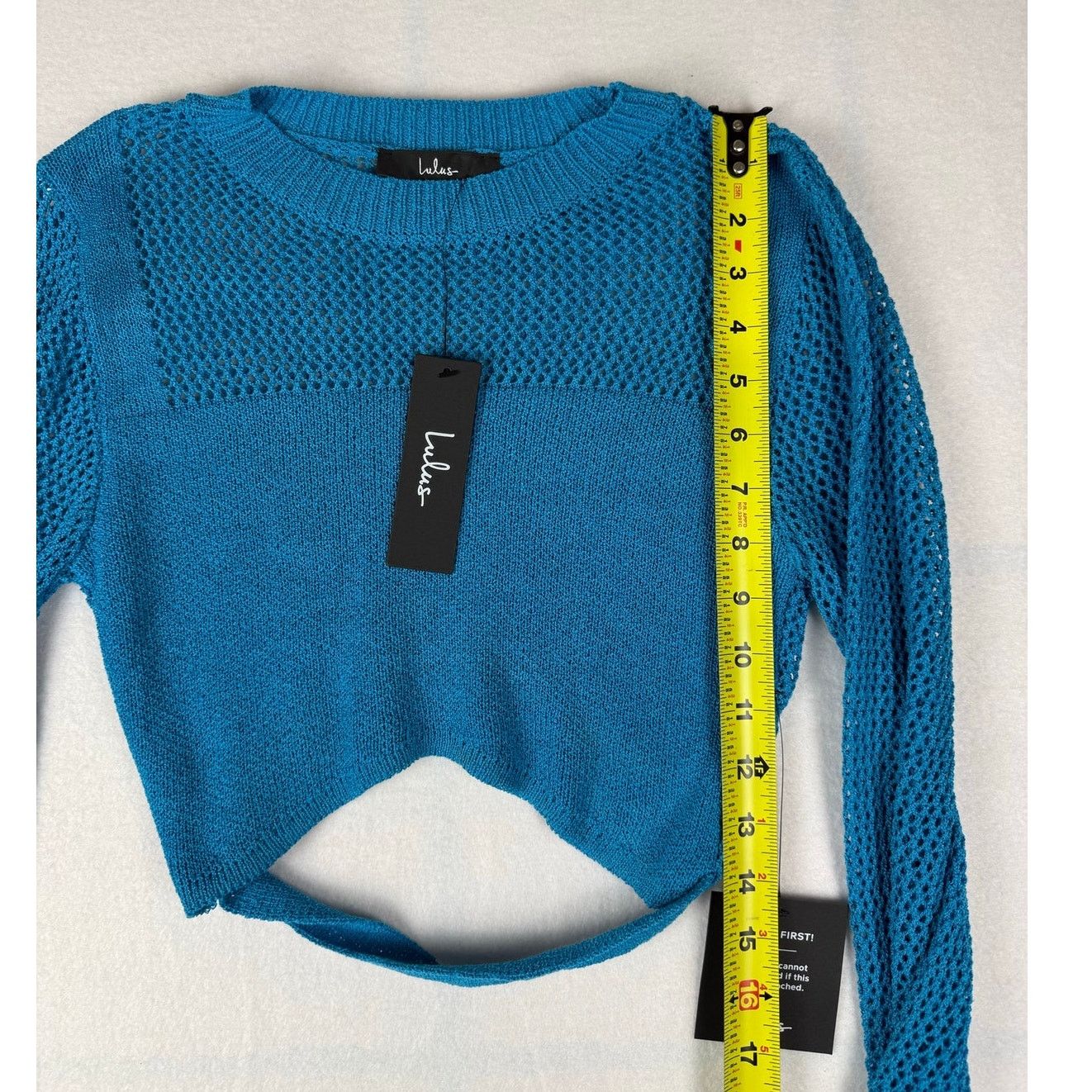 Lulus Lulus Double the Delight Blue Knit Two-Piece Mini Dress XS Size XS / US 0-2 / IT 36-38 - 5 Thumbnail