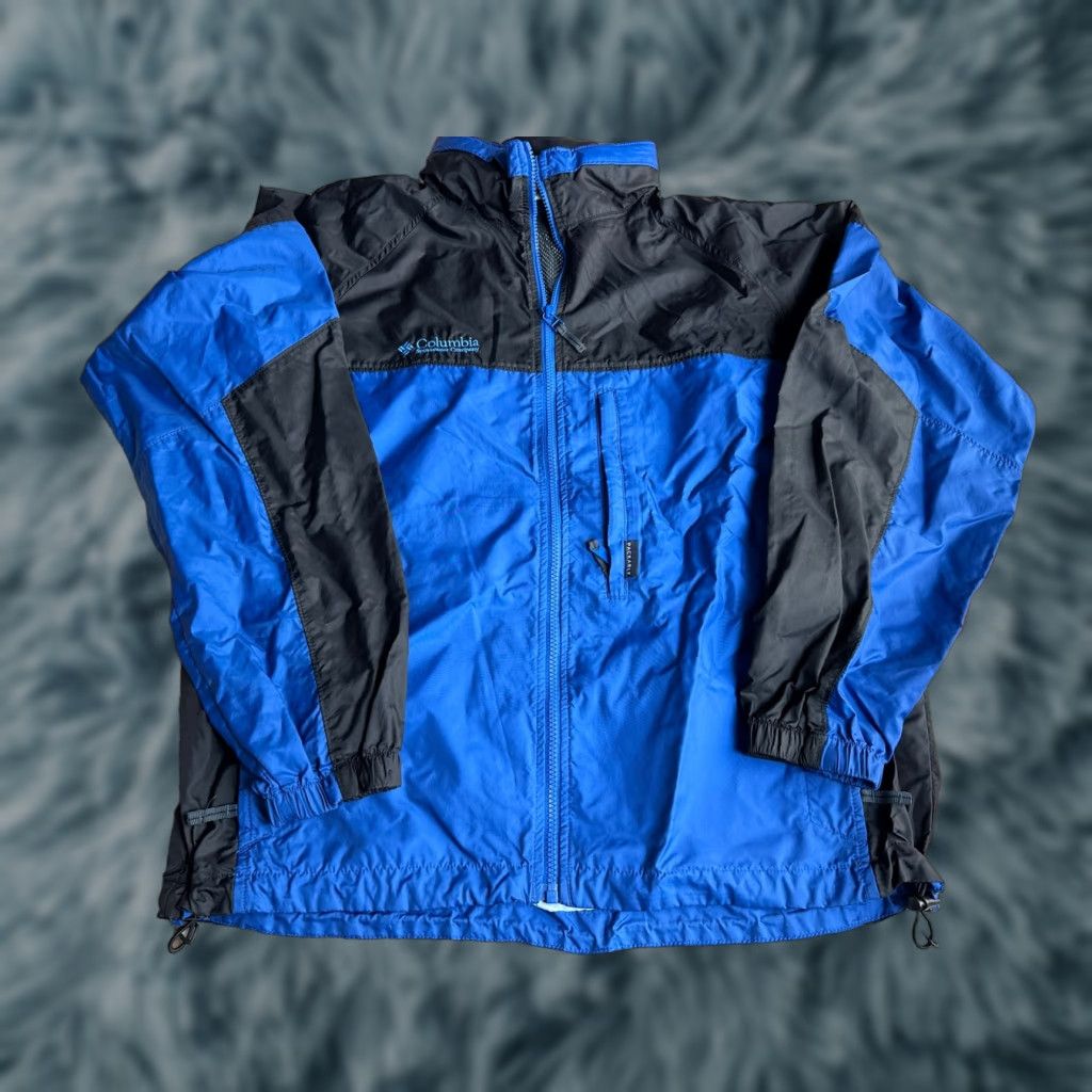 Vintage VINTAGE Columbia Windbreaker Jacket Mens M Blue Packable Jacket Size US M / EU 48-50 / 2 - 1 Thumbnail
