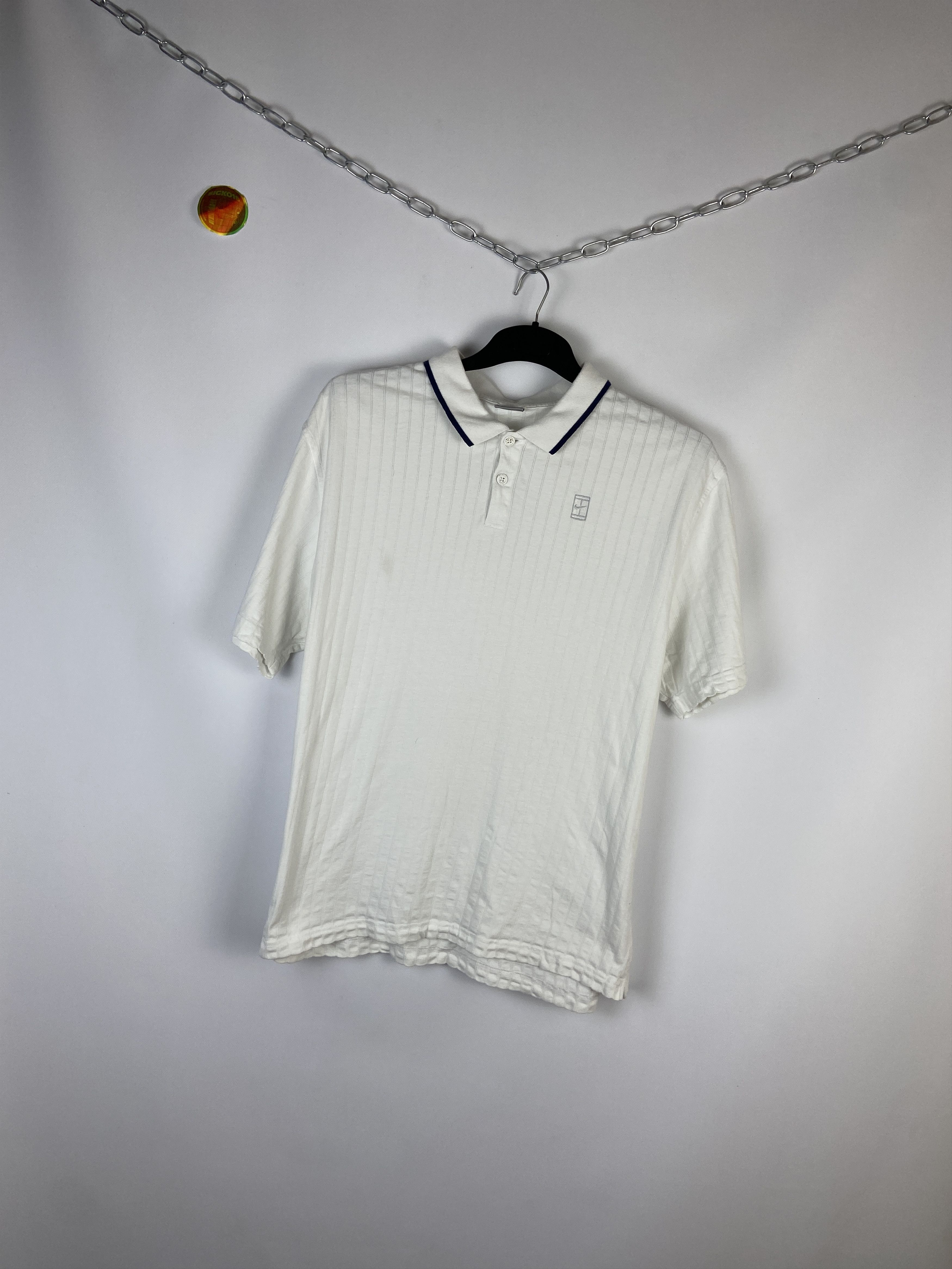 Nike × Vintage Vintage Nike Court Polo Shirt Size US L / EU 52-54 / 3 - 2 Thumbnail
