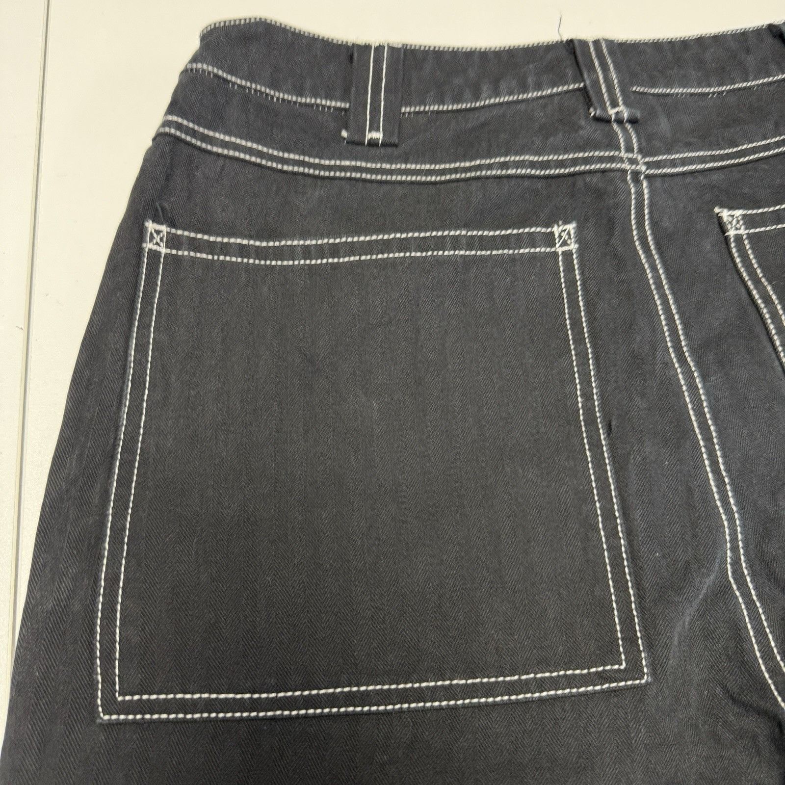 Vintage Liquid Lagoon Skater Pants Black Streetwear Skate Emo Goth G Size US 30 / EU 46 - 5 Thumbnail