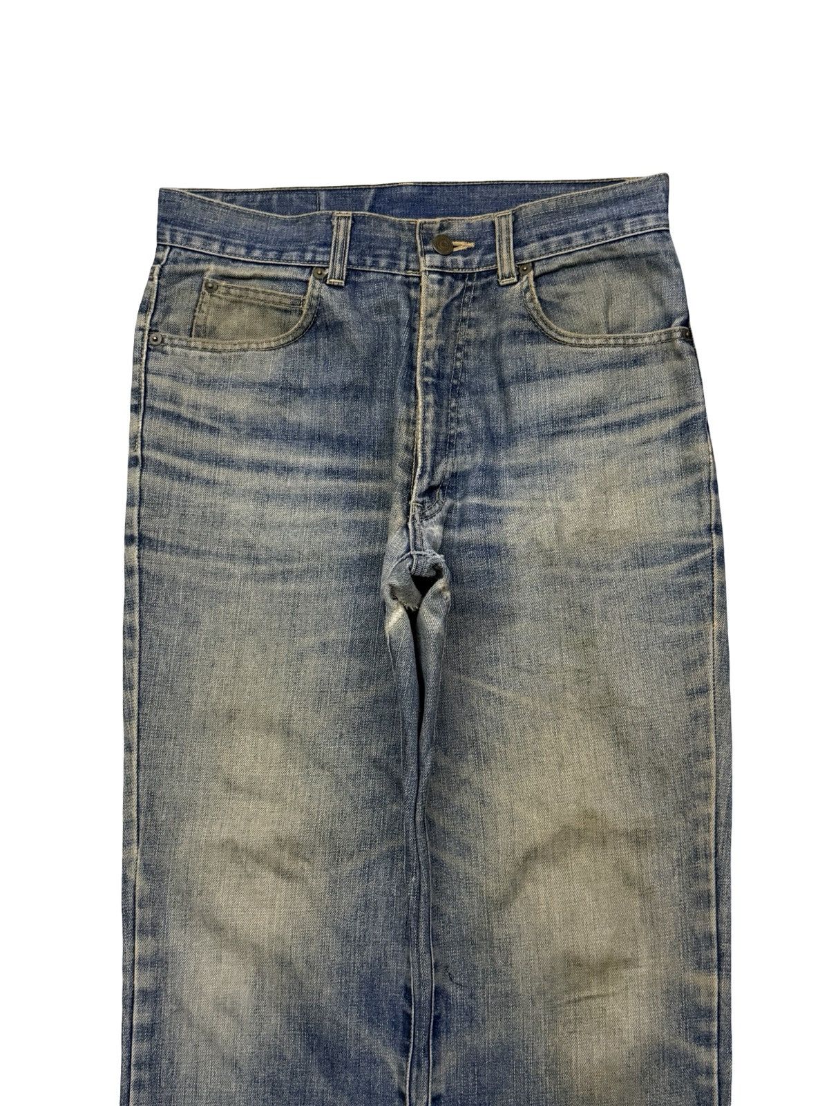 Japanese Brand Vintage 90s Halley Stone Japanese Denim Jeans |Fade Wash W30 Size US 30 / EU 46 - 4 Thumbnail