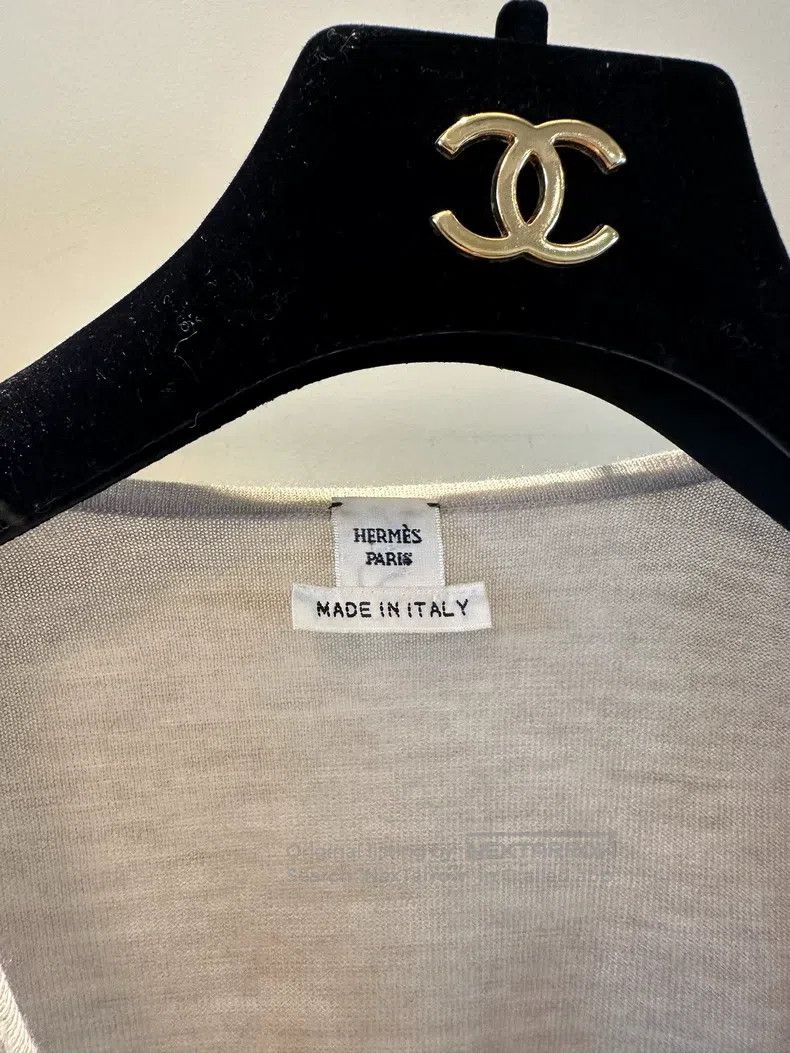 Hermes Hermes 100% Cashmere top Size XXS / US 00 / IT 34 - 2 Thumbnail