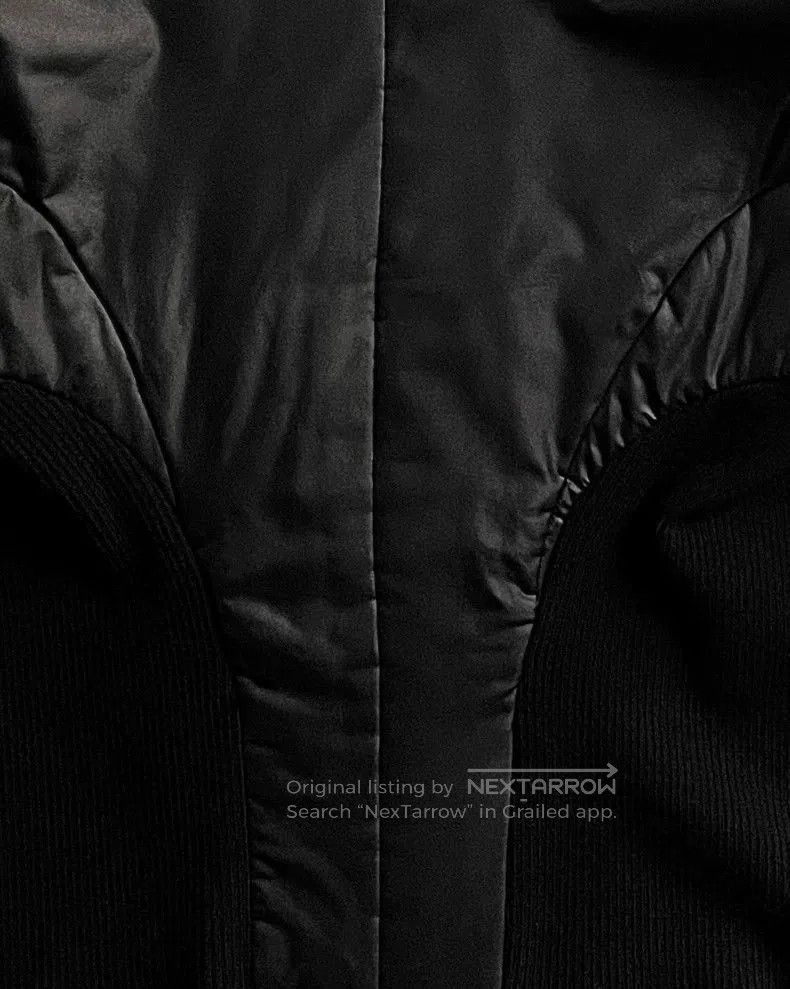 Helmut Lang HELMUT LANG 2003AW Wool Rib Bomber Jacket. Size US XS / EU 42 / 0 - 4 Thumbnail