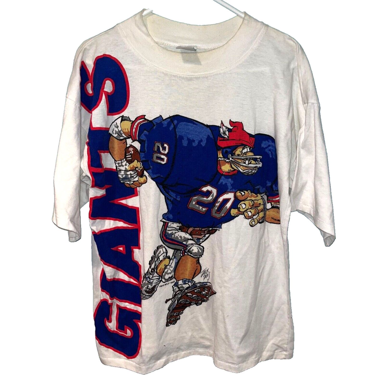 Other New York Giants Jack Davis Caribe NFL Cartoon T Shirt Large Size US L / EU 52-54 / 3 - 5 Thumbnail