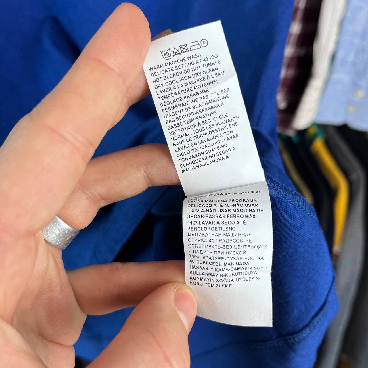 Designer × Paul & Shark NWT Paul & Shark Yachting Crew Blue T Shirt Size US M / EU 48-50 / 2 - 7 Thumbnail