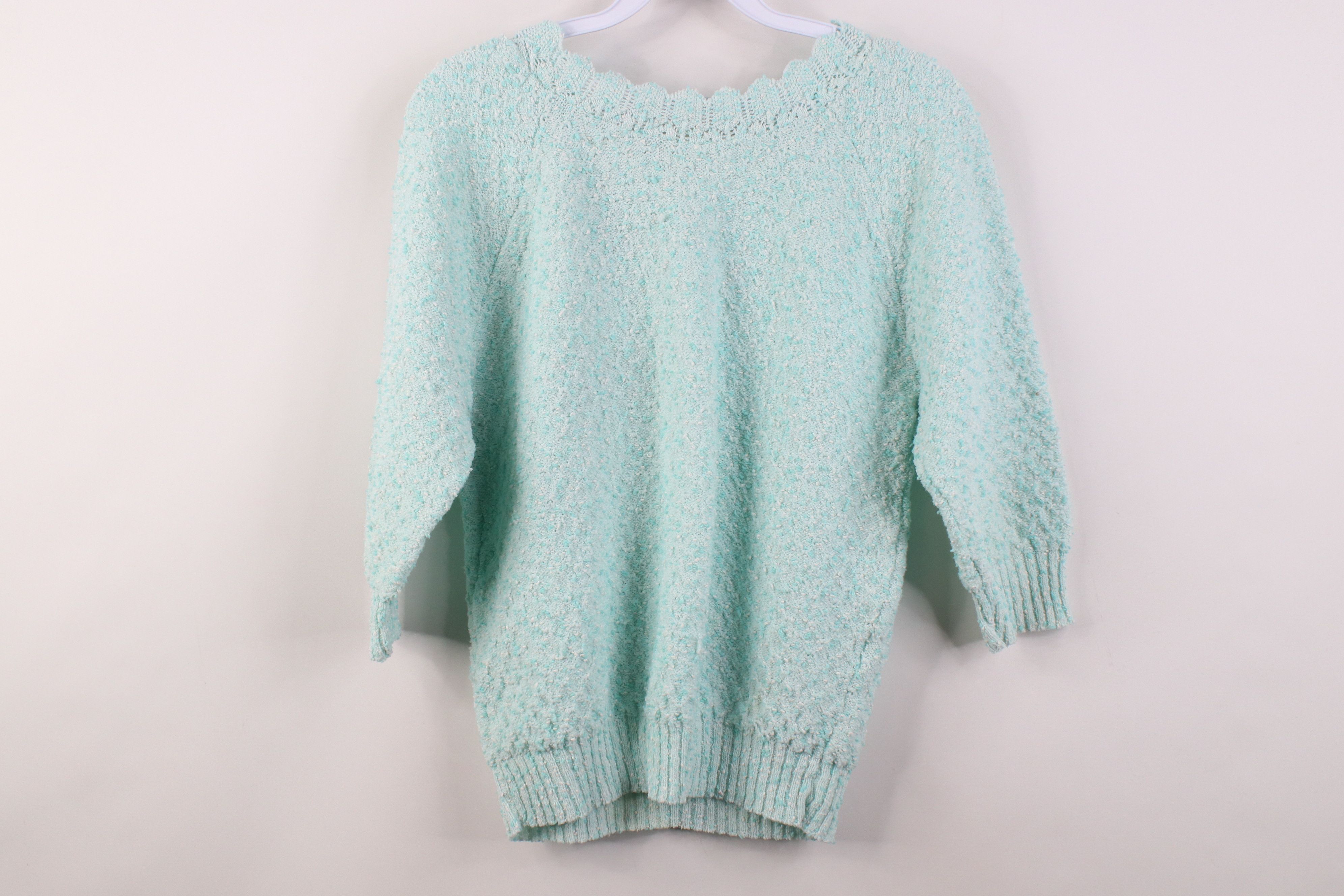 Vintage Vintage 70s 80s Streetwear Sleeve Textured Knit Sweater USA Size S / US 4 / IT 40 - 8 Thumbnail