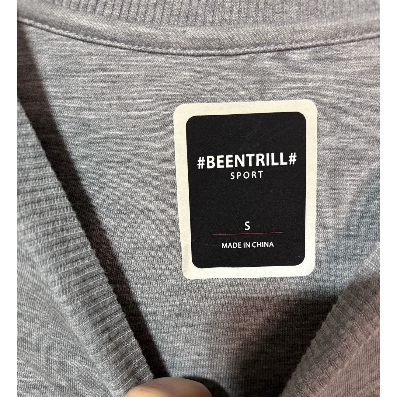 Been Trill BEEN TRILL Heavyweight Pullover Zip Pouch Pocket | Men's S Size US S / EU 44-46 / 1 - 5 Thumbnail