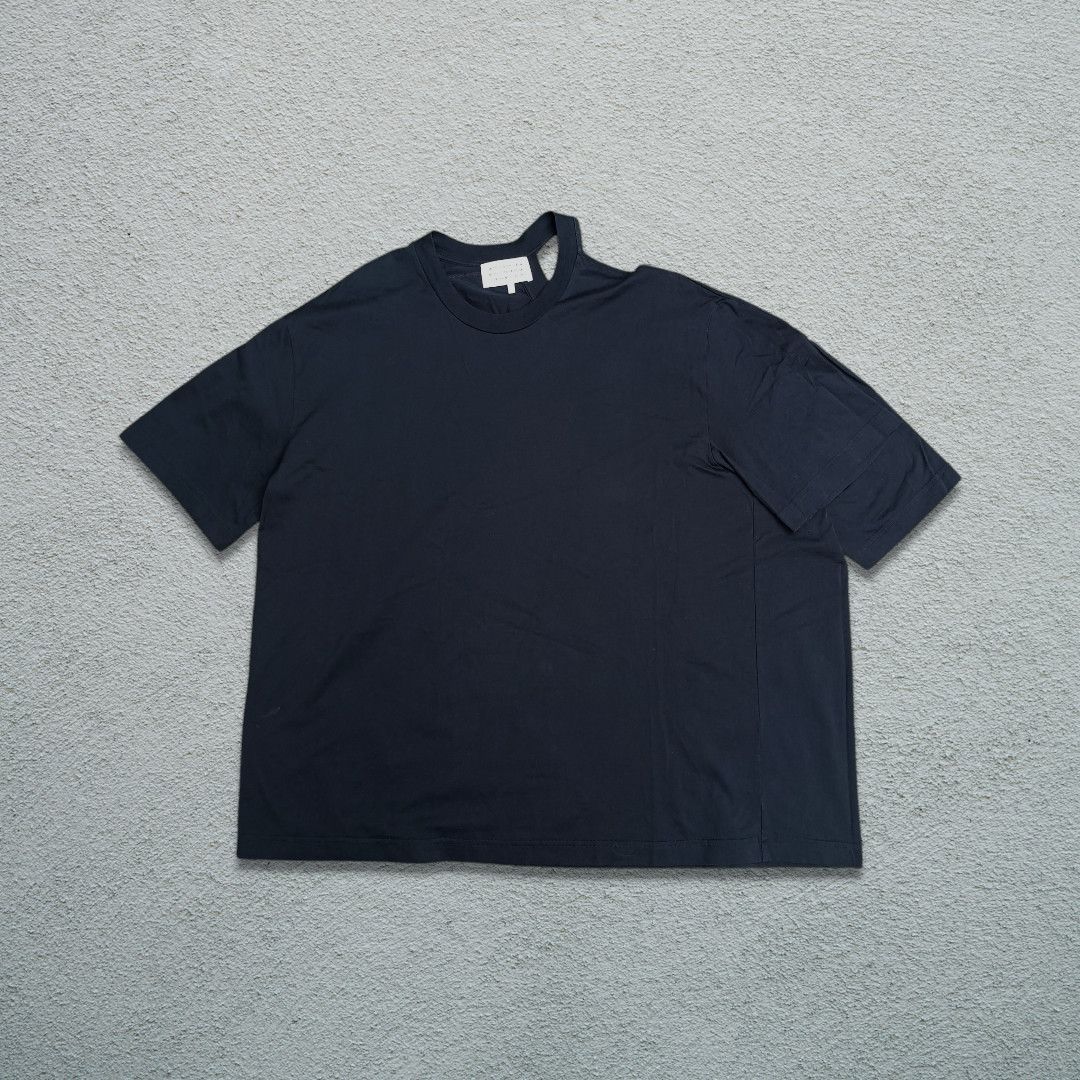 Maison Margiela / メゾンマルジェラ | 2018SS | Asymmetry sleeve T-Shirt アシンメトリー スリーブ Tシャツ | M | ライトブルー | レディース Maison Margiela / メゾンマルジェラ | 2018SS | Asymmetry sleeve T
