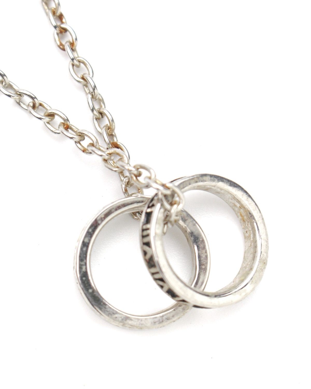 Hysteric Glamour 2000S JAPANESE MADE INTERLOCKING ROMAN CIRCLE NECKLACE Size ONE SIZE - 3 Thumbnail