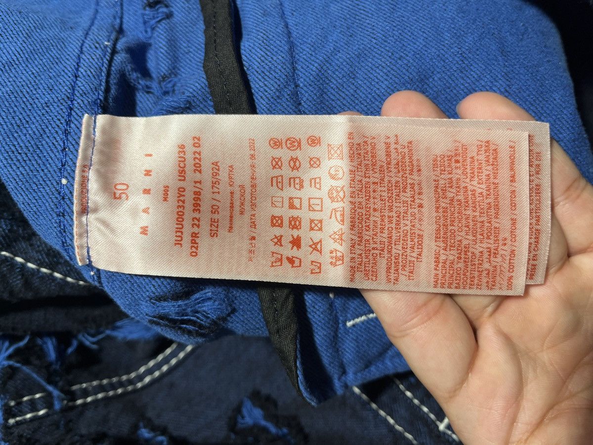 Other Marni blue distressed denim jacket Size US M / EU 48-50 / 2 - 5 Thumbnail