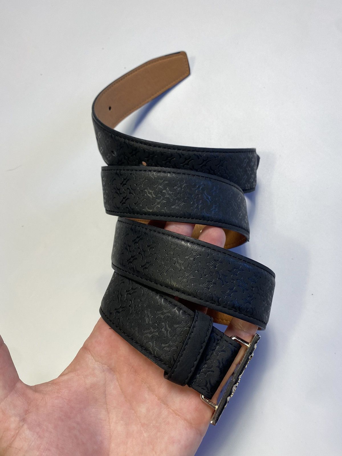 Billionaire Couture Billionaire Metal Buckle Monogram Belt Y2k Hype Size ONE SIZE - 4 Thumbnail