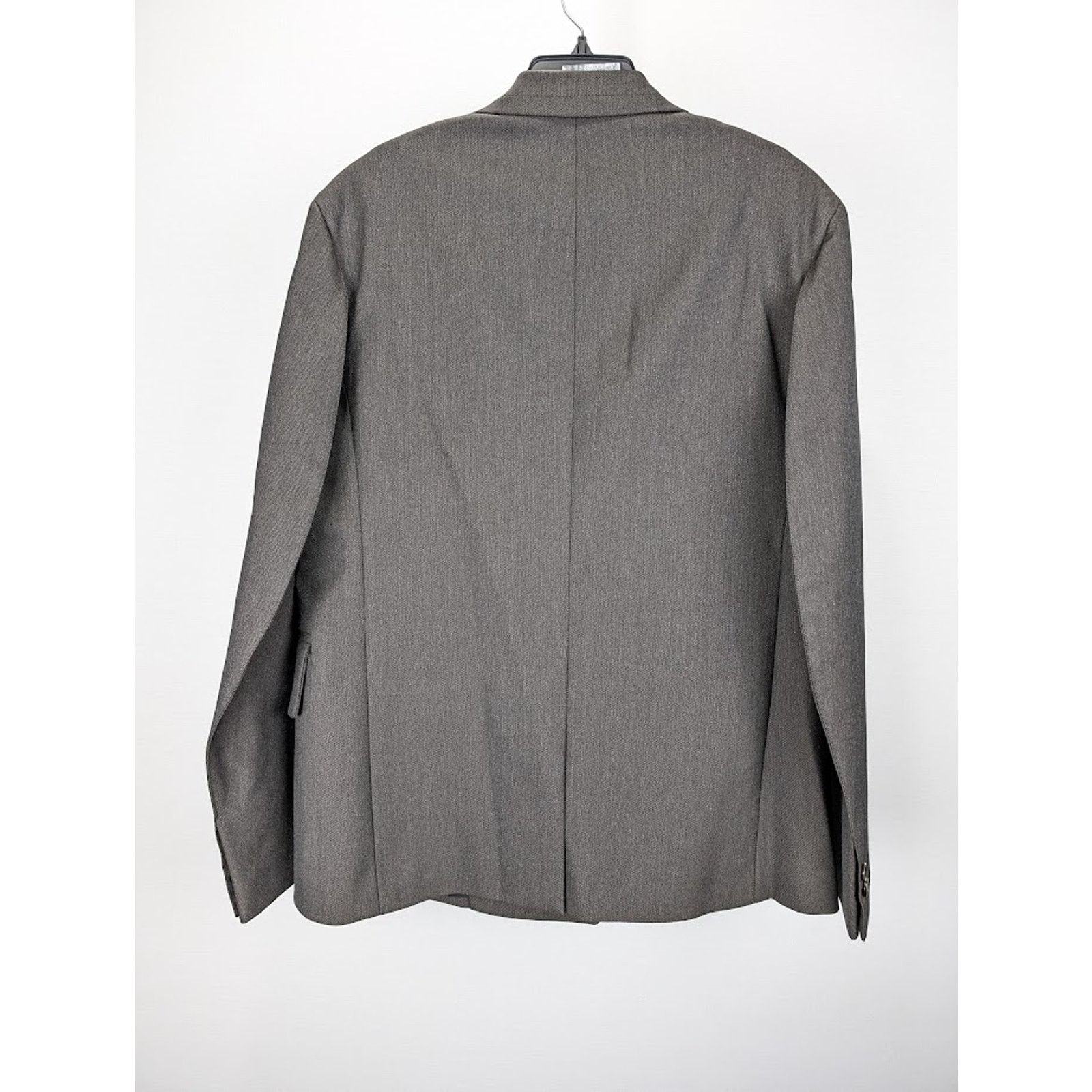 Bottega Veneta o1rshd1 Technical Wool Jacket in Brown/Grey/Black Size US L / EU 52-54 / 3 - 11 Thumbnail