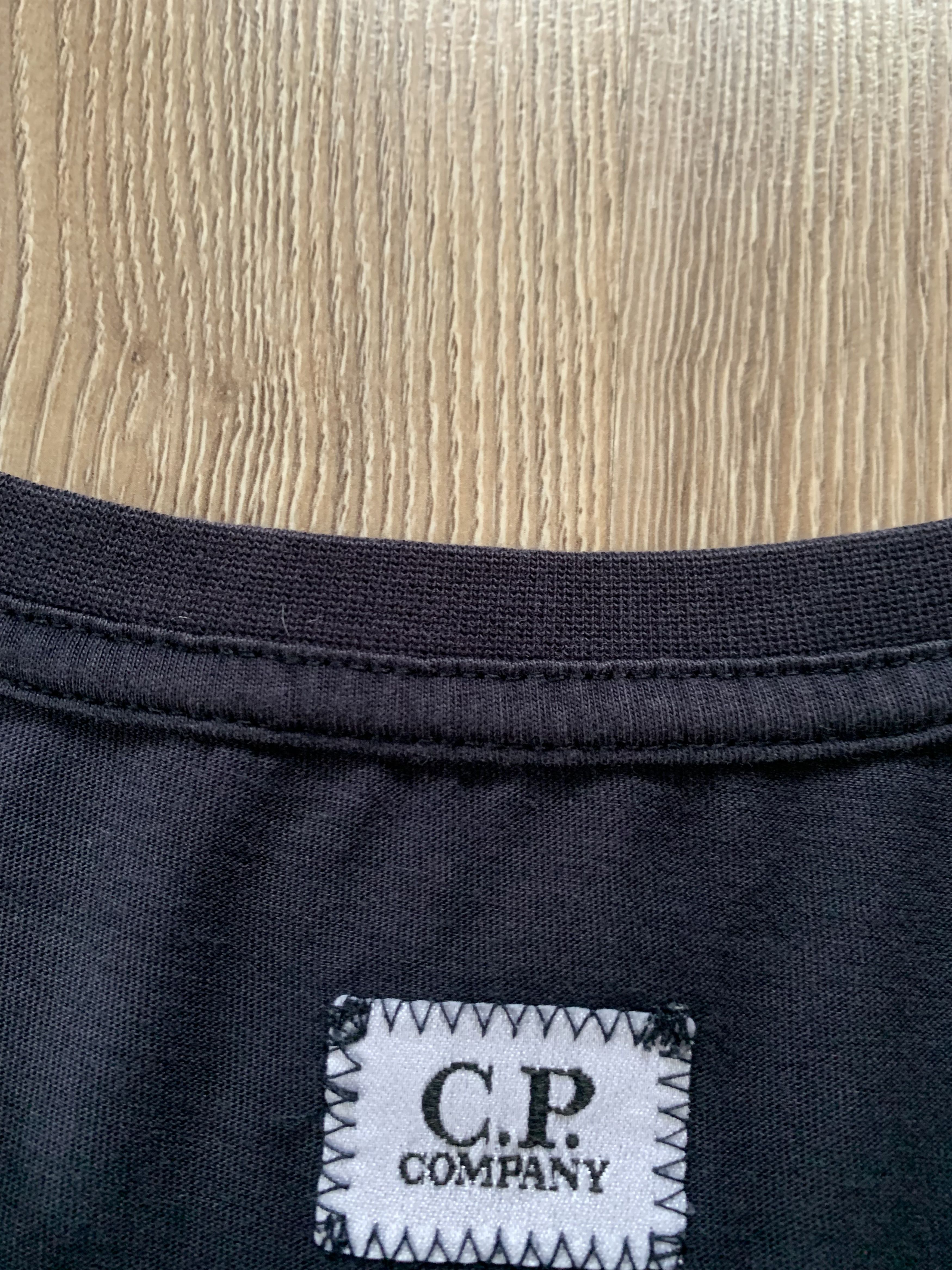 C.P. Company Vintage Blue Printed T Shirt