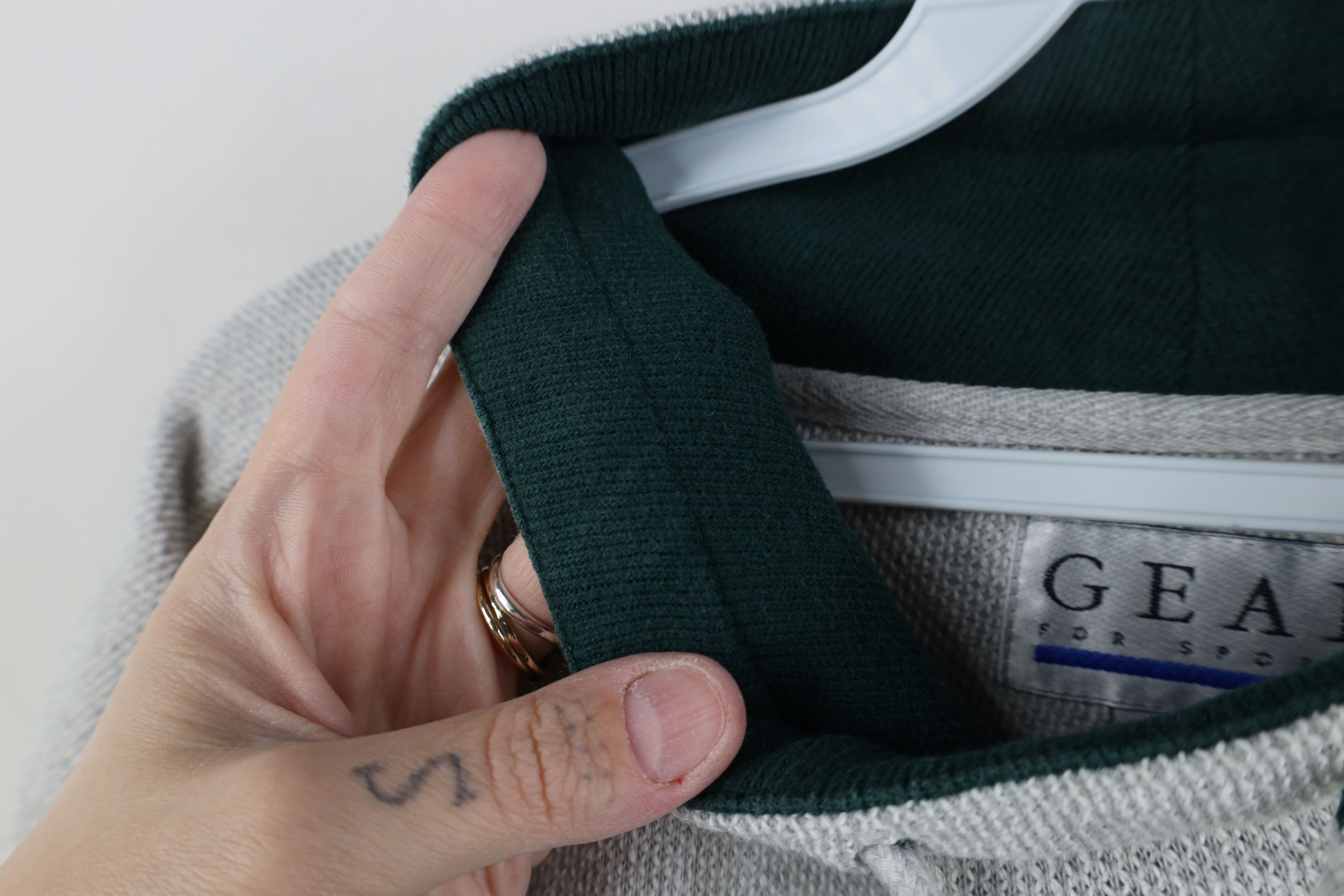 Vintage Vintage 90s Streetwear Bay Golf Course Mock Neck Sweatshirt Size US M / EU 48-50 / 2 - 6 Thumbnail