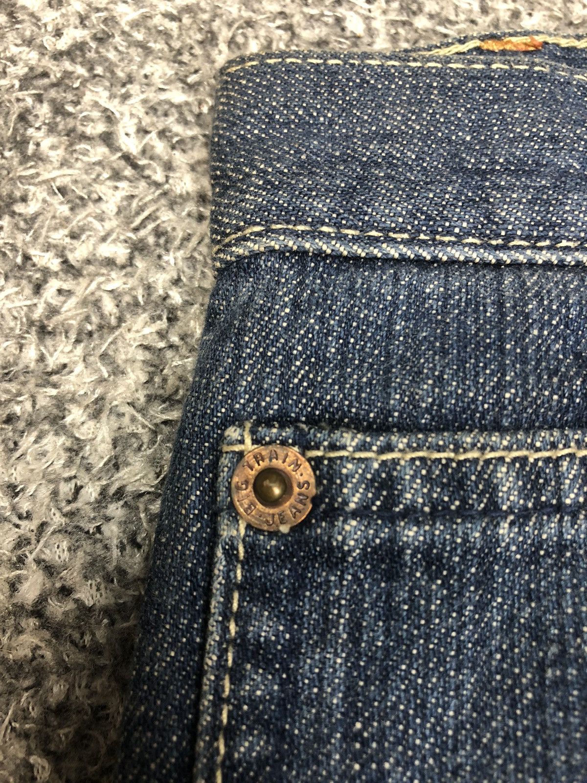 Japanese Brand × True Religion Vintage Japanese Brands Big Train Flare Jeans Size US 28 / EU 44 - 9 Thumbnail