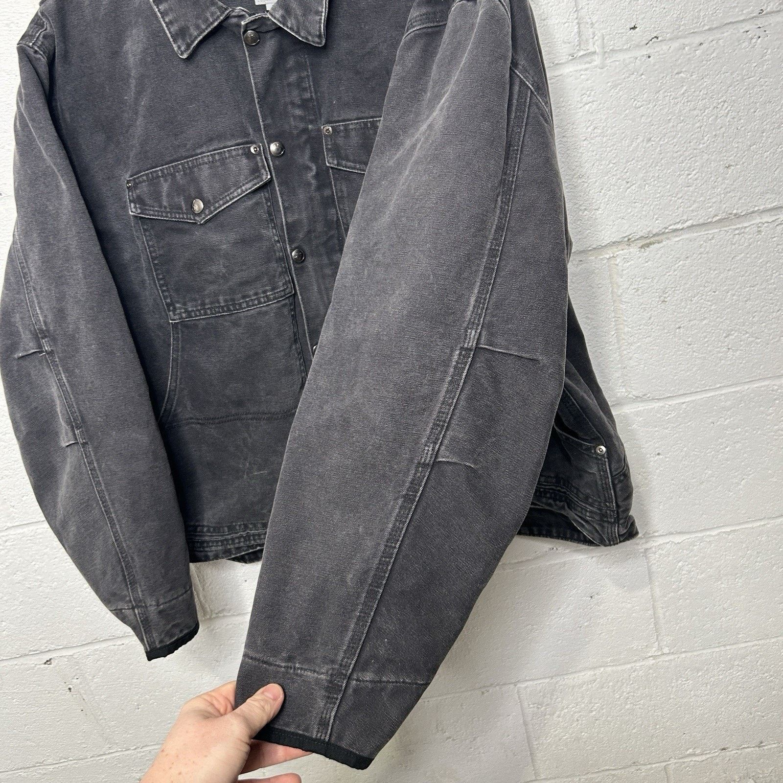 Carhartt Carhartt Berwick Fleece-Lined Jacket “Black” 101230 Size US XXL / EU 58 / 5 - 5 Thumbnail