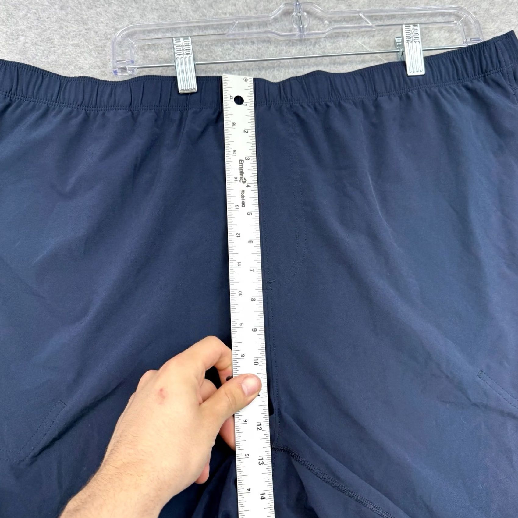 Rhone Rhone Essentials Shorts XXL Blue Athletic Drawstring Performance Training 2XL Size US 39 - 3 Thumbnail