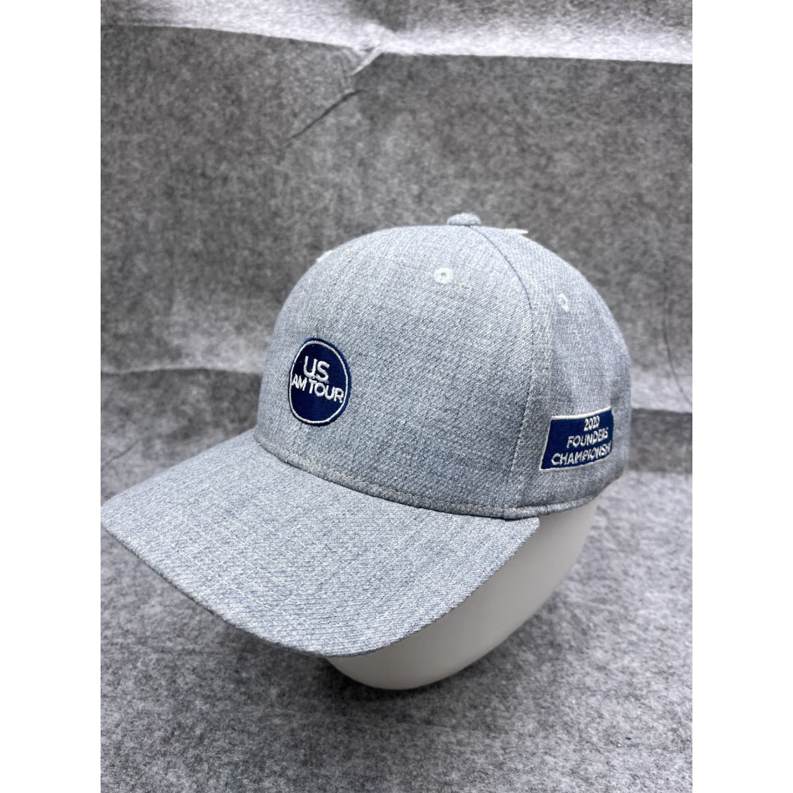 Imperial IMPERIAL US AM TOUR 2020 Founders Championship Hat Cap Snap Back Adult One Size Blue Twill Cotton Polyester Spandex Sports Baseball Mens Cap Size ONE SIZE - 4 Thumbnail