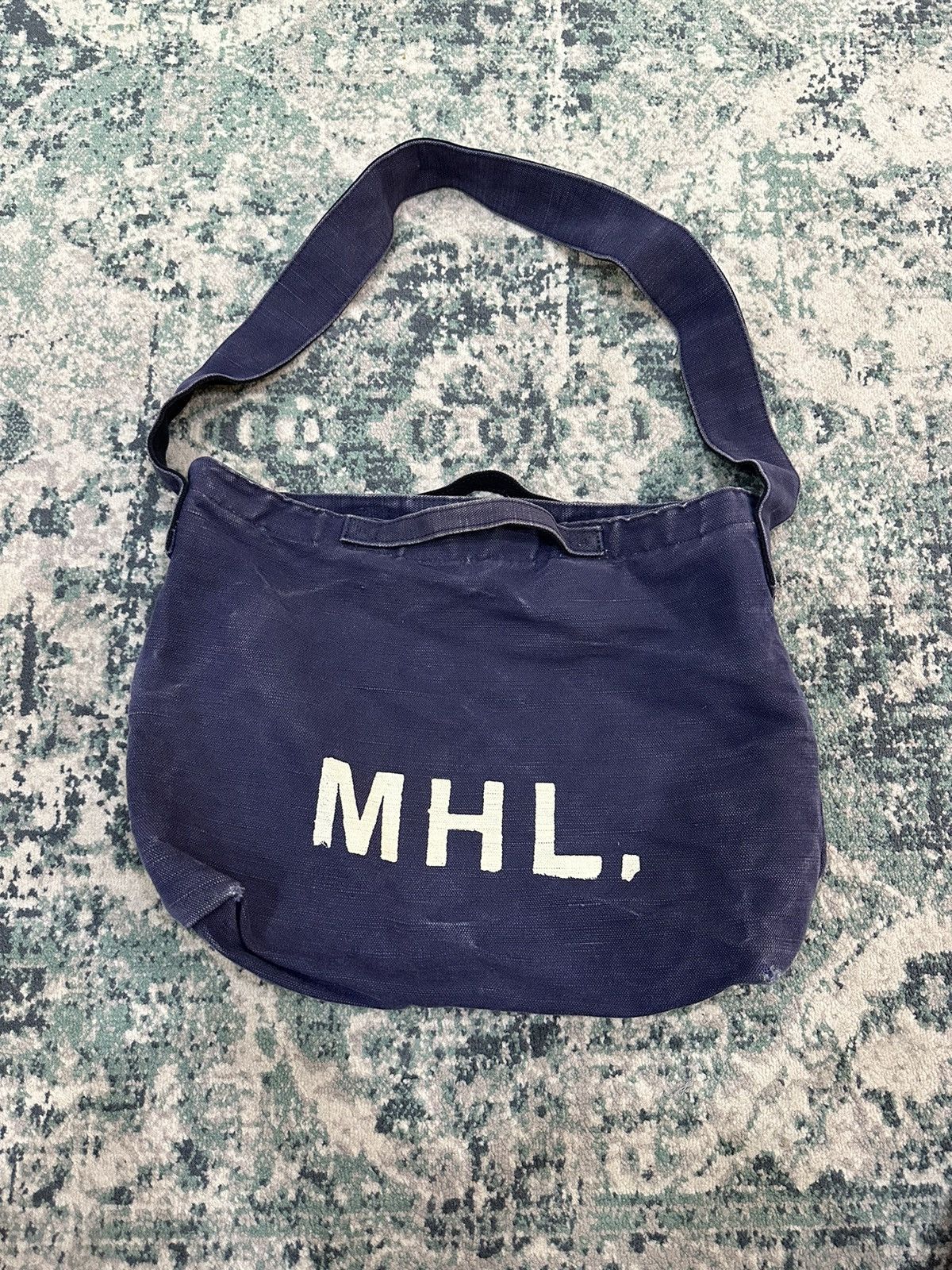 Margarett Howell MHL Heavy Cotton Sling Bag