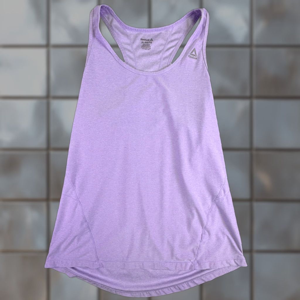 Reebok Reebok Tank Top Women's XL Purple Racerback Athletic Training Activewear Gym Size XL / US 12-14 / IT 48-50 - 1 Thumbnail
