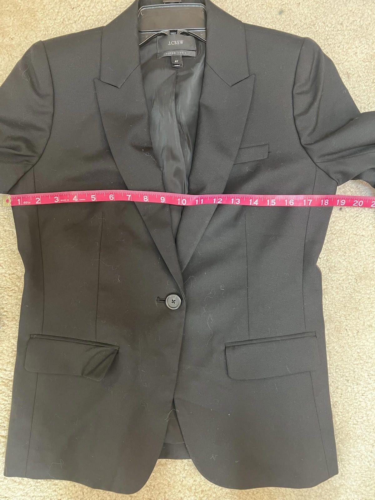 J.Crew JCrew Black Blazer Sz 8 Size M / US 6-8 / IT 42-44 - 5 Thumbnail