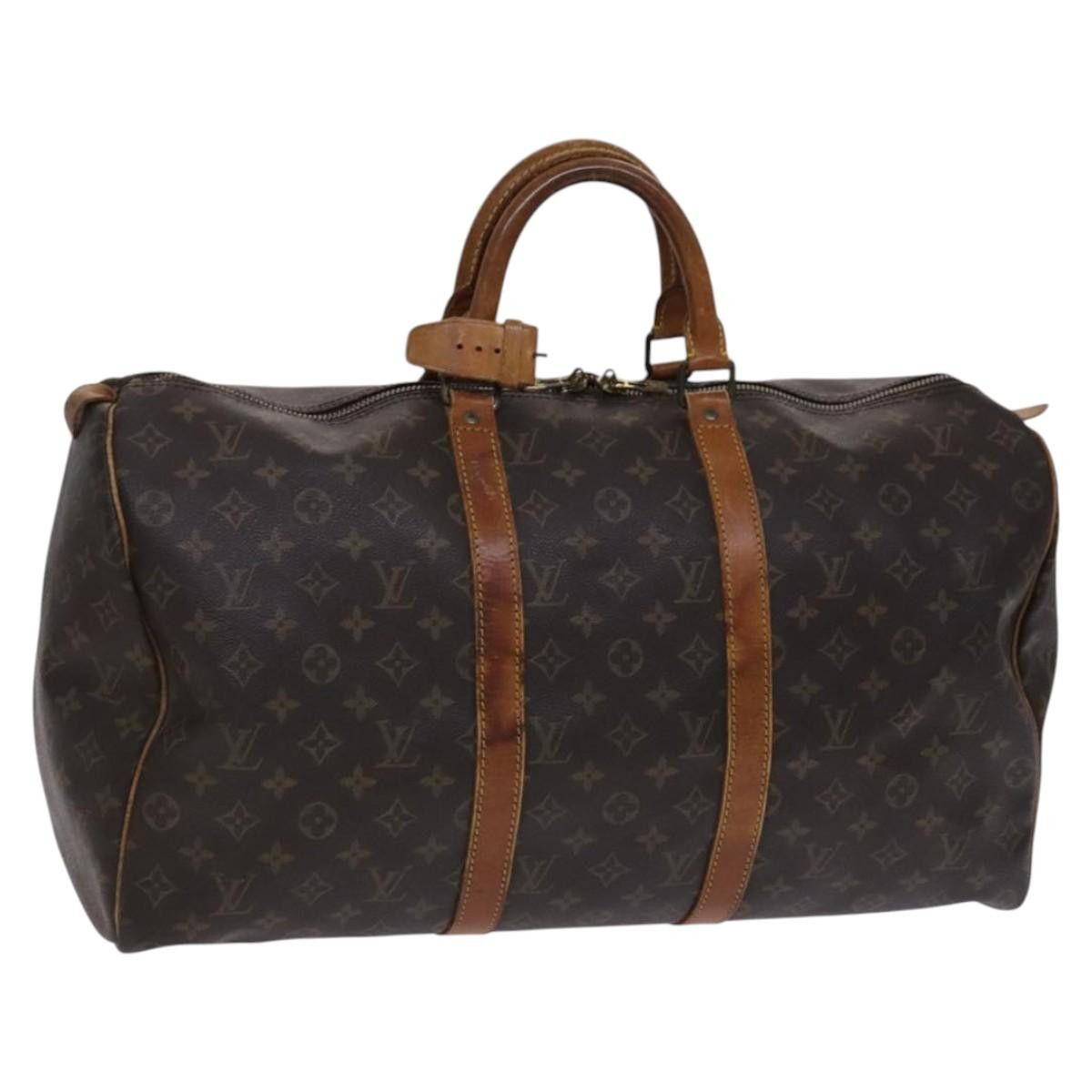 Louis Vuitton LOUIS VUITTON Monogram Keepall 50 Boston Bag M41426 Size ONE SIZE - 1 Thumbnail