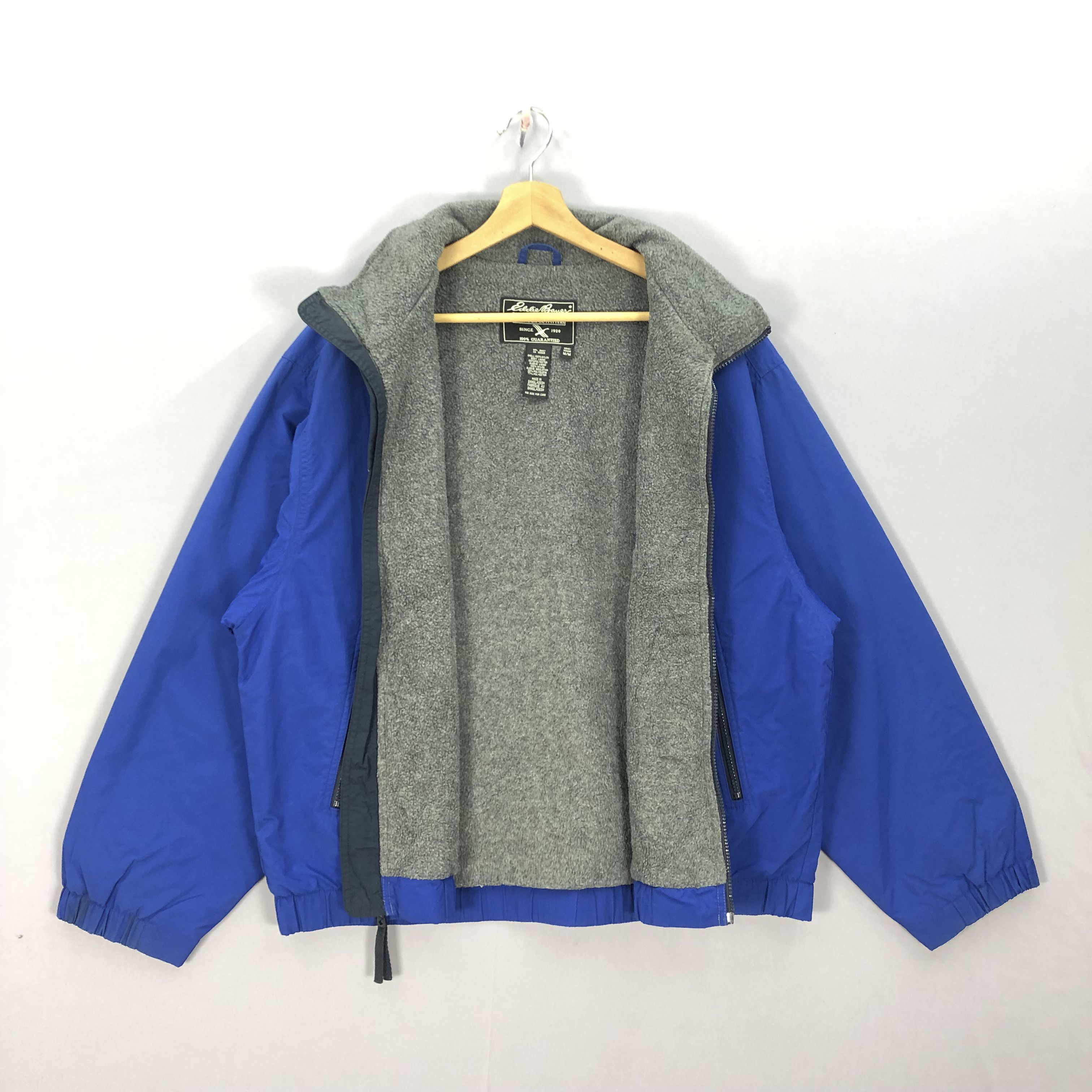 Eddie Bauer Eddie Bauer Blue Polartec Jacket Windbreaker Fleece Jackets Size US XL / EU 56 / 4 - 5 Thumbnail