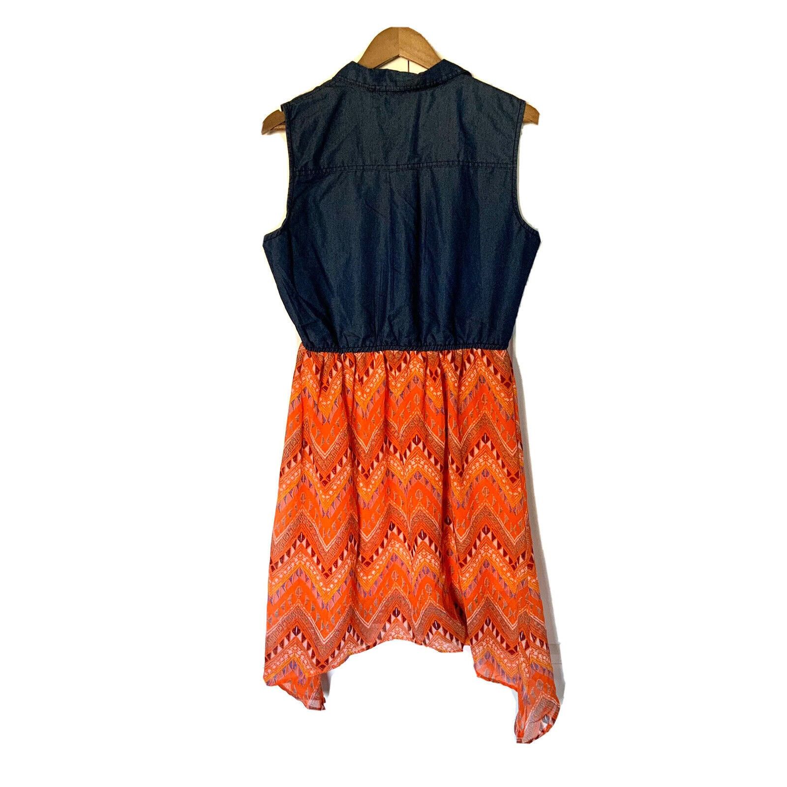 American Essentials Speed Control Of New York Sleeveless Denim Dress Size XL Size XL / US 12-14 / IT 48-50 - 5 Thumbnail
