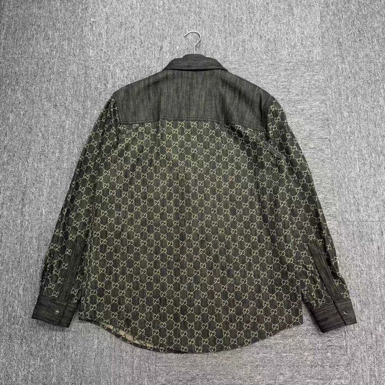 Gucci Gucci Double G full-print denim jacket 2502-Nextarrow Size US M / EU 48-50 / 2 - 4 Thumbnail