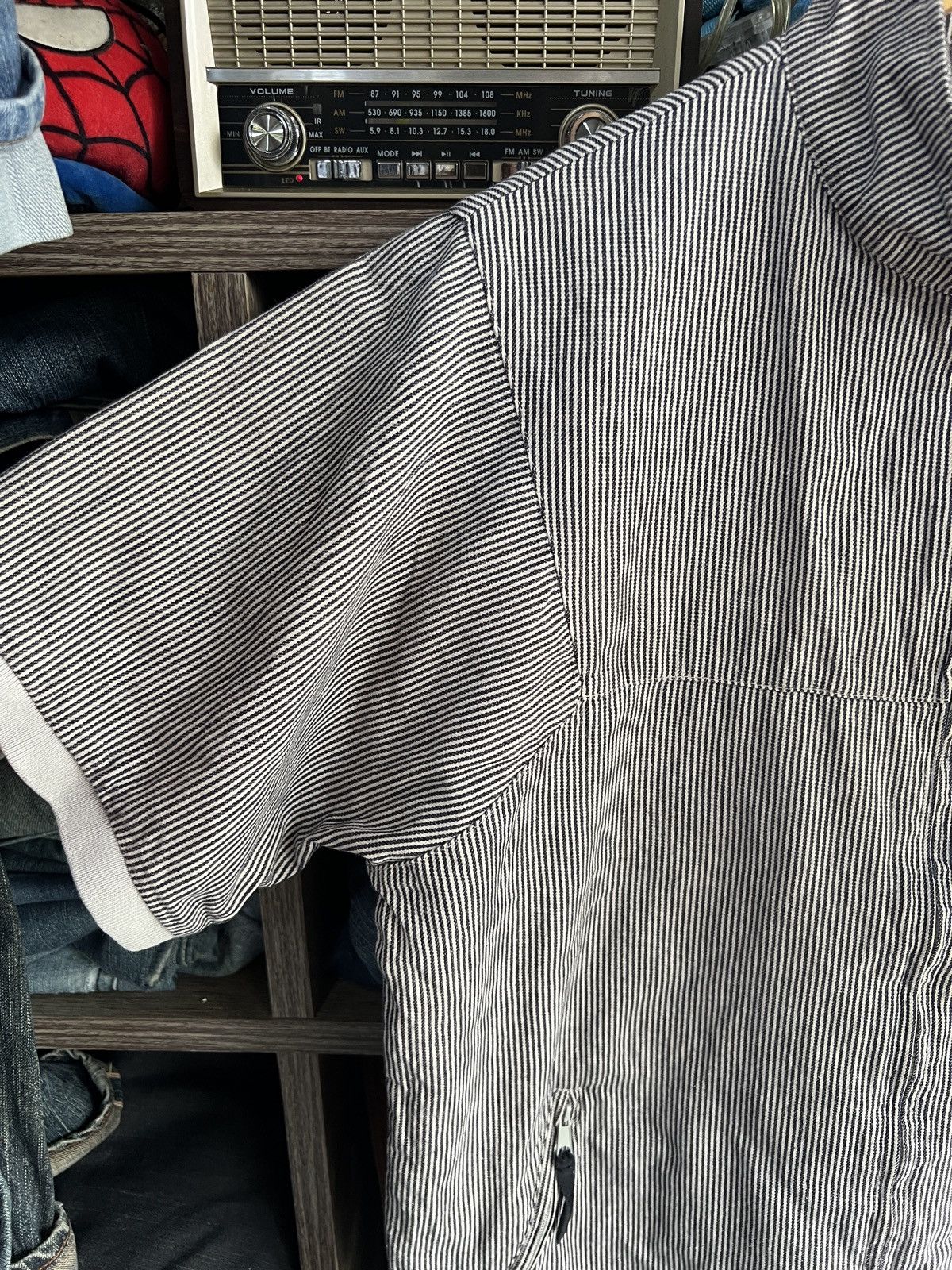 Airwalk 🔥Airwalk Hickory Stripe Zipper Shirt Size US M / EU 48-50 / 2 - 5 Thumbnail