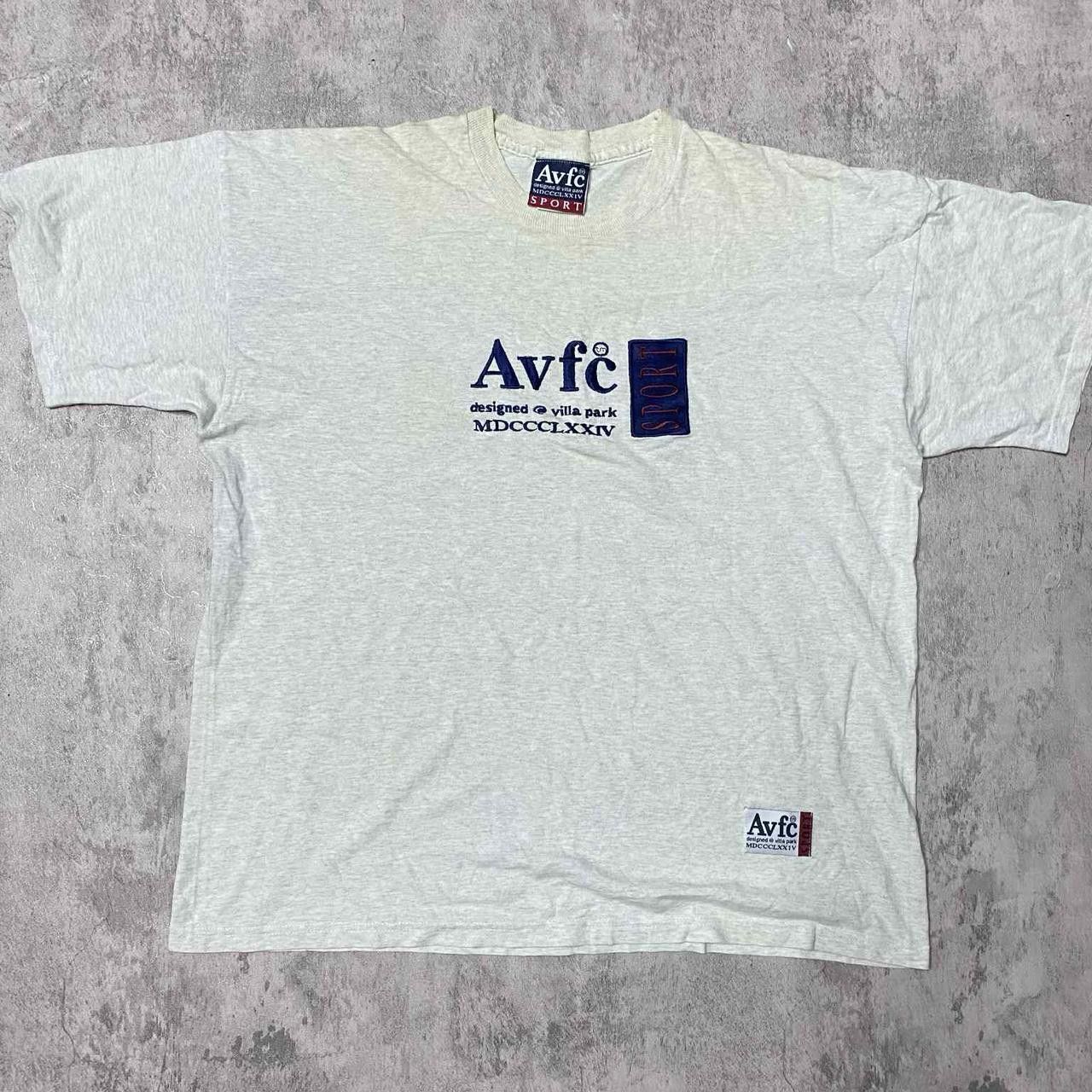 Other Avfc white and blue streetwear tee Size US XL / EU 56 / 4 - 1 Thumbnail