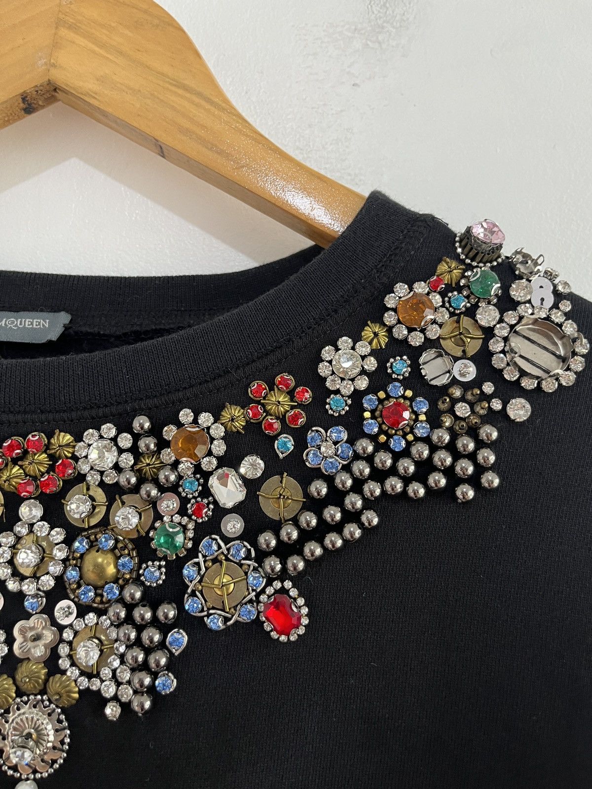Alexander McQueen Embellished Sweater Size US L / EU 52-54 / 3 - 5 Thumbnail